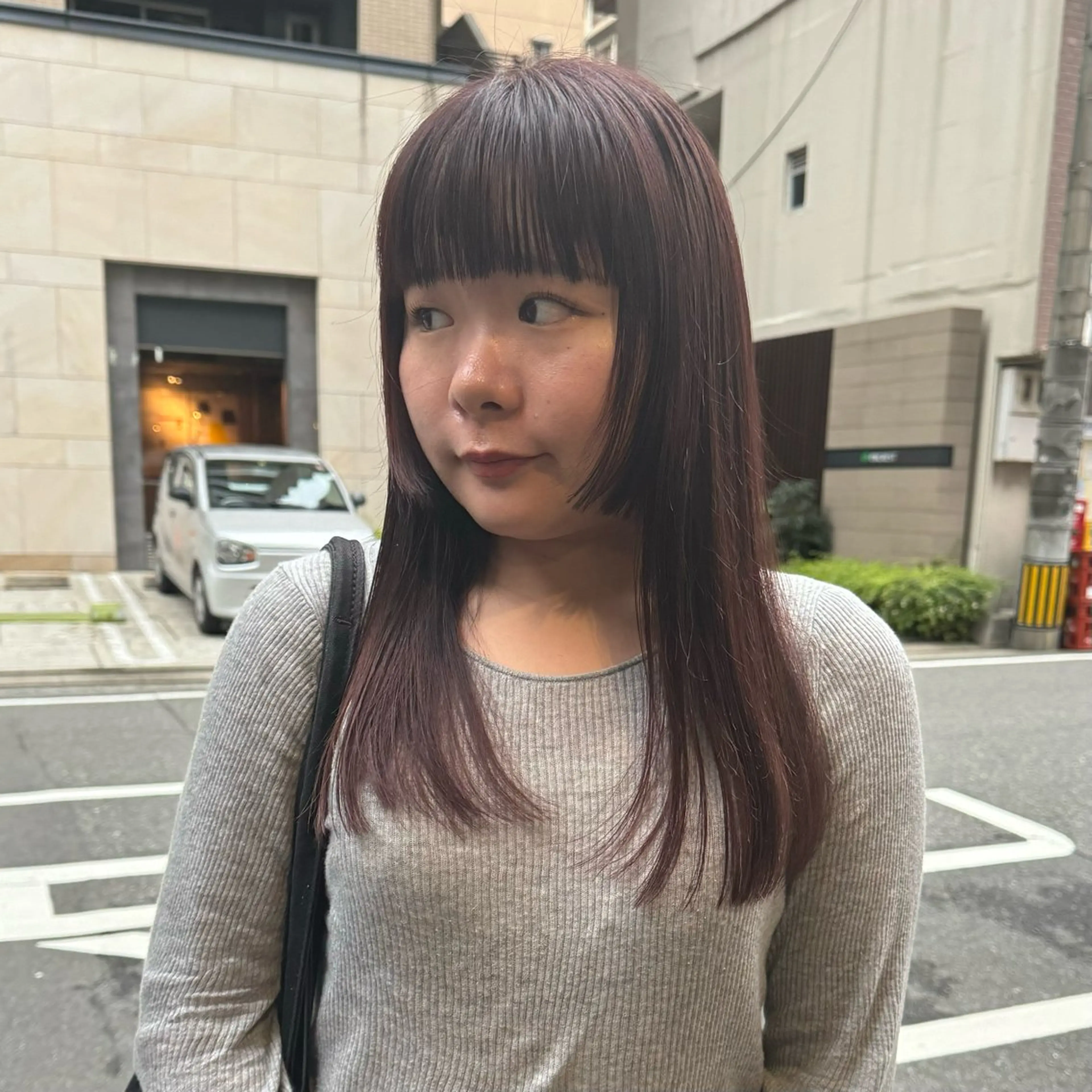 ロング カラー Lilu しずくのヘアスタイル