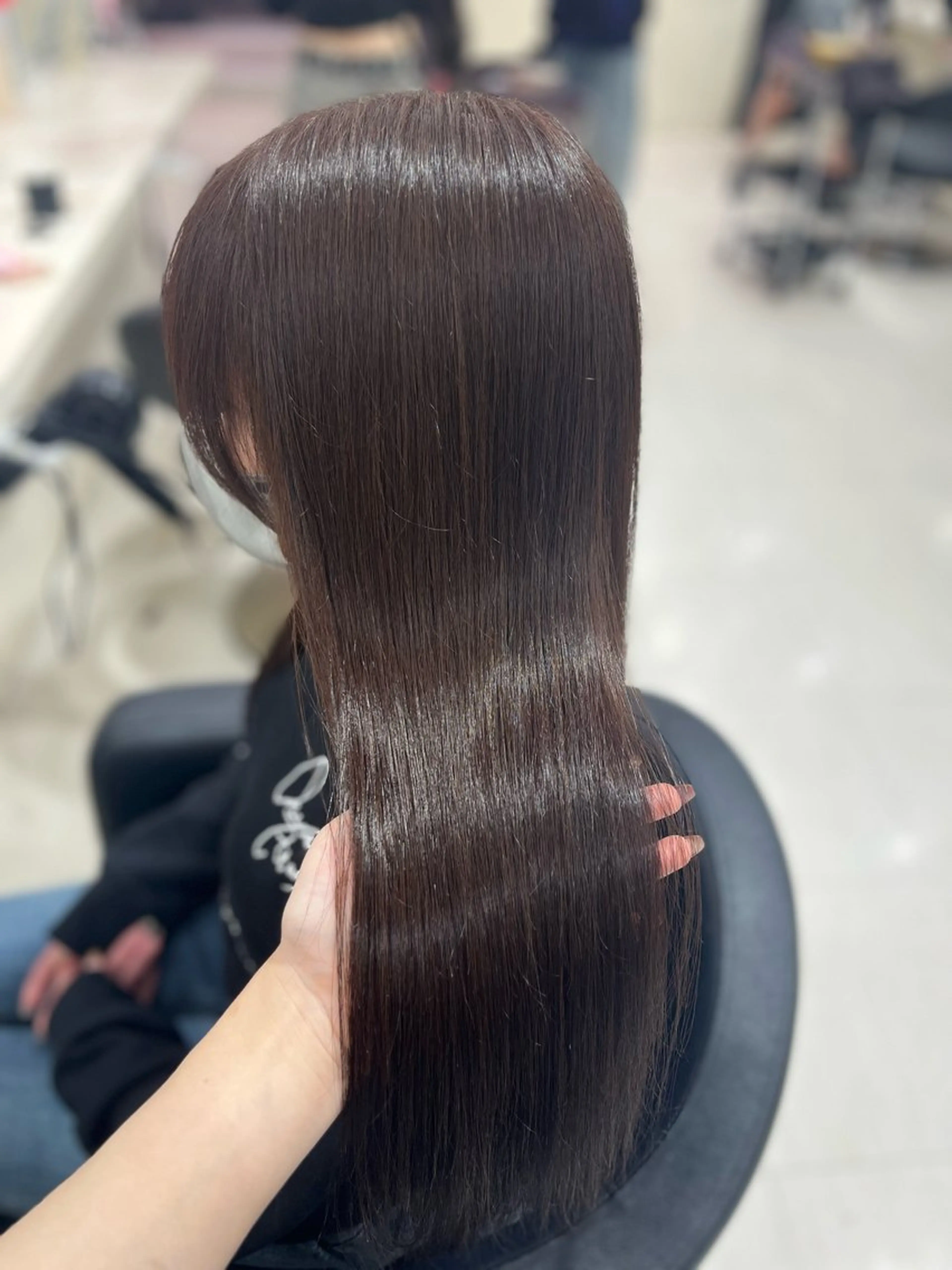 カラー ヘアカラー トリートメント ベージュ・ラベンダー カラー🎀りりのヘアスタイル