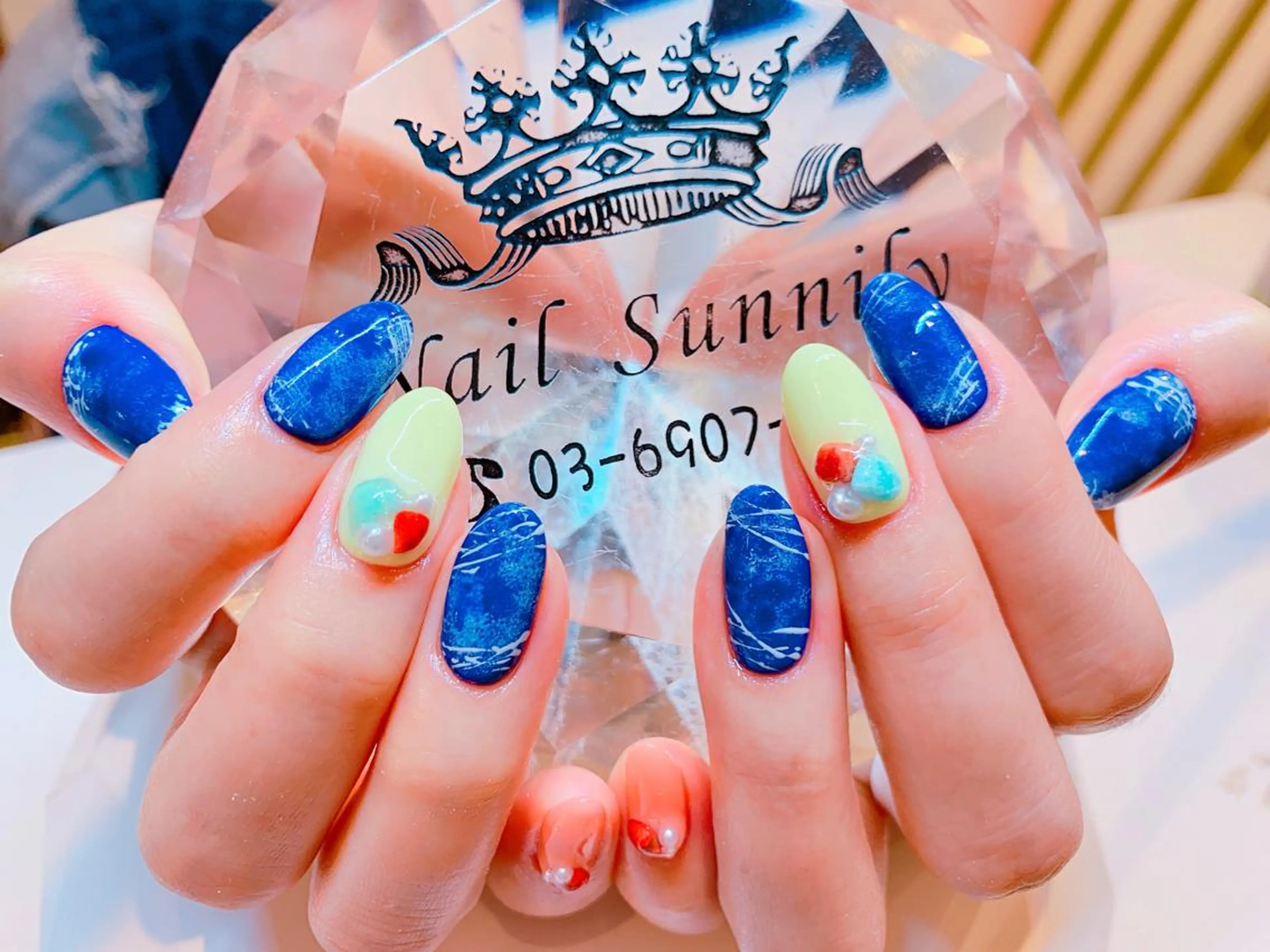 ネイル 長さだし専門店 M2　rikaのネイルデザイン