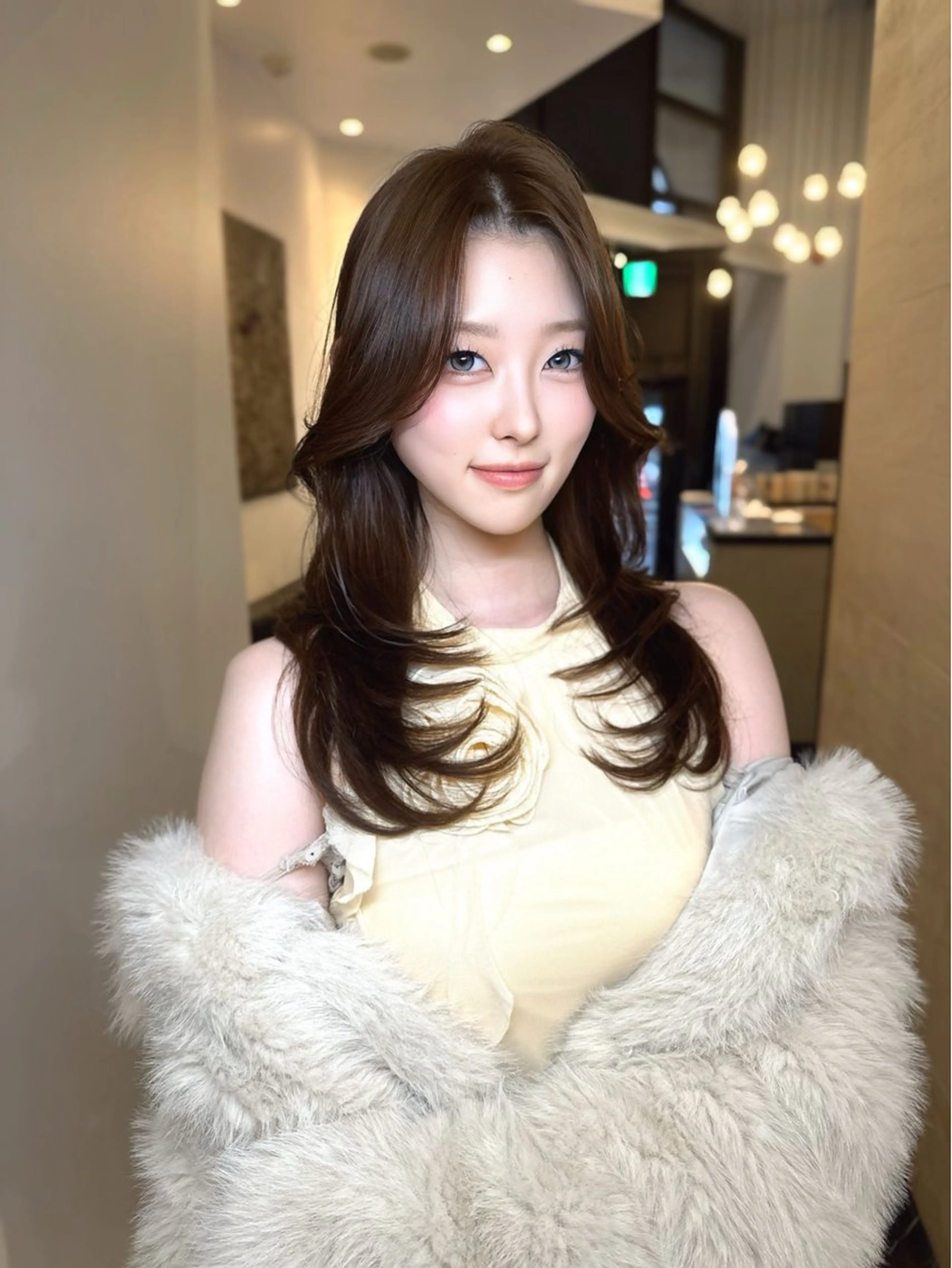 ロング カラー 韓国風ヘア カット ヘアカラー トリートメント 中韓🇨🇳🇰🇷 🤍TAKAHIROのヘアスタイル