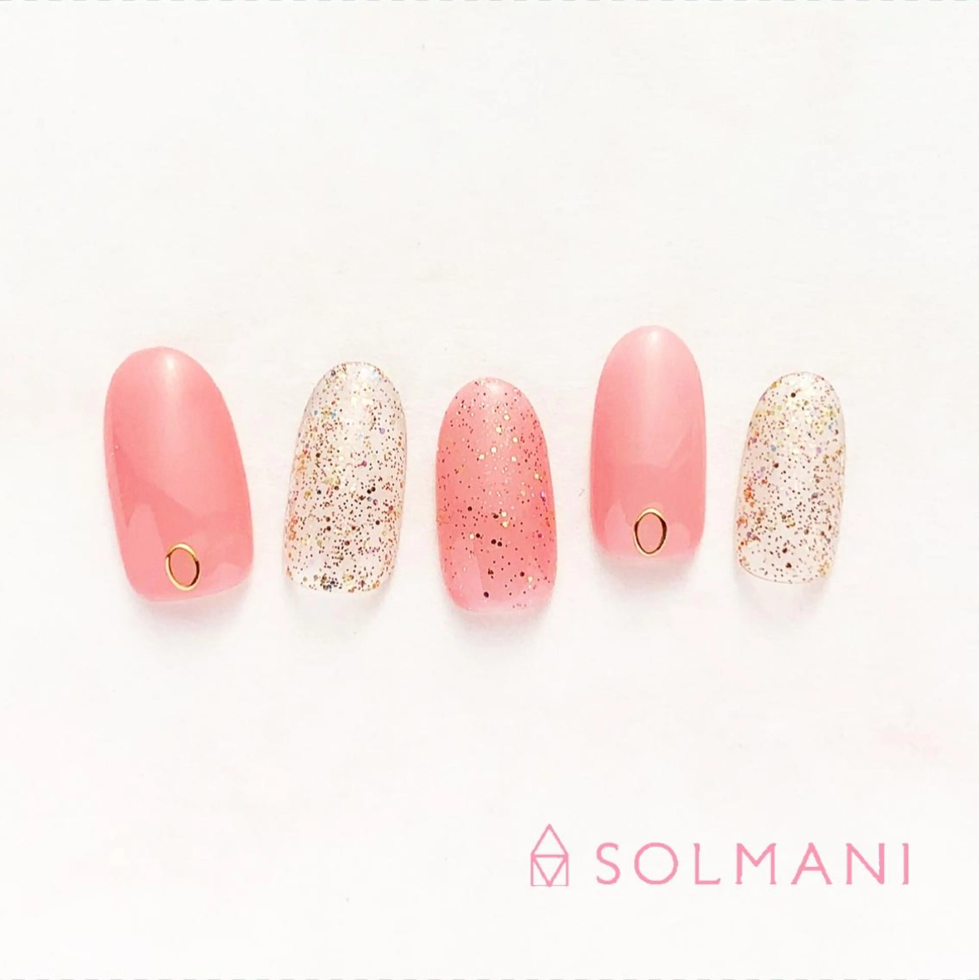 ネイル SOLMANI 予約担当のネイルデザイン