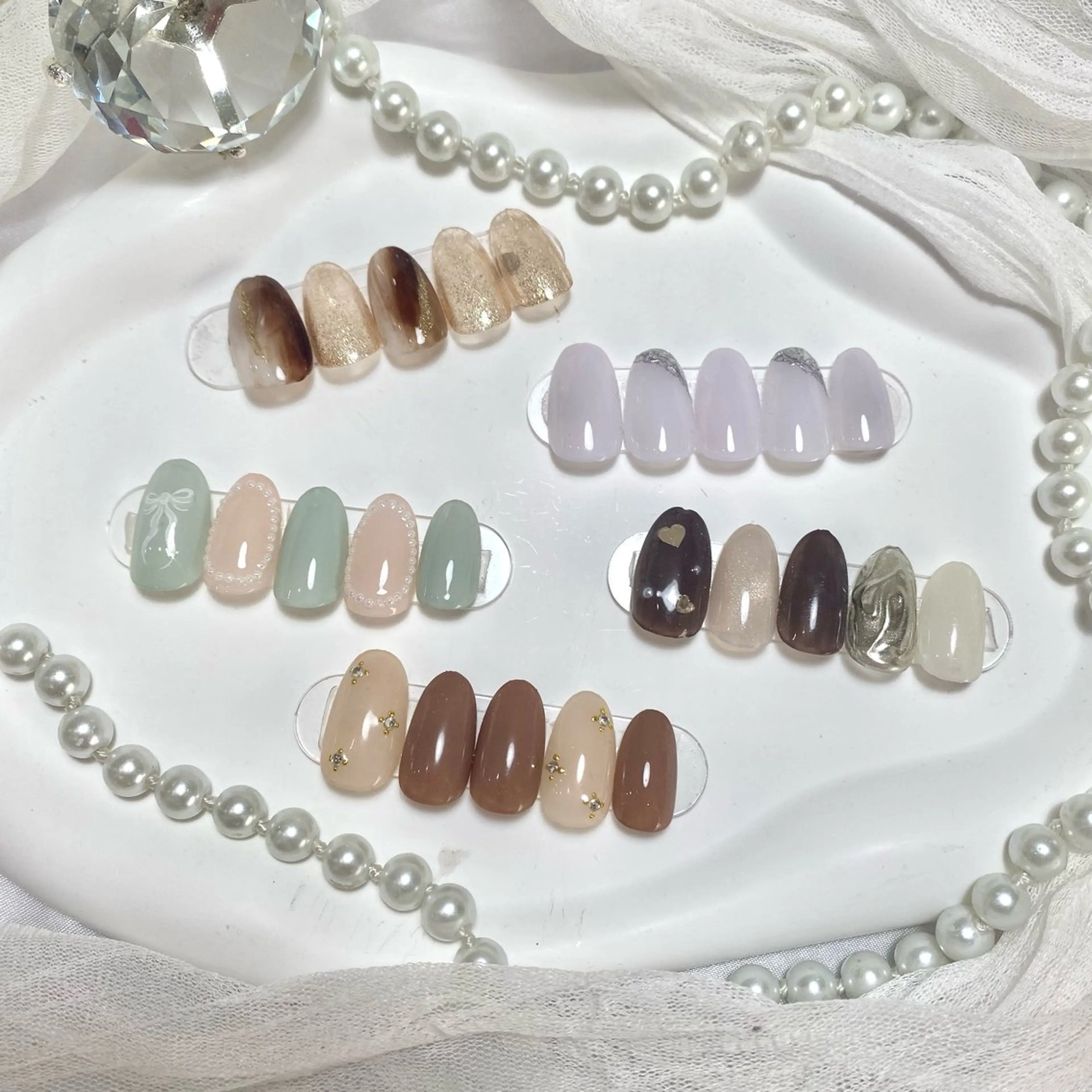 ネイル 長さ出し グラデーション 韓国ネイル ラメ(グリッター) ラメグラデーション ハンドネイル M2 BEAUTY ネイル サロンのネイルデザイン