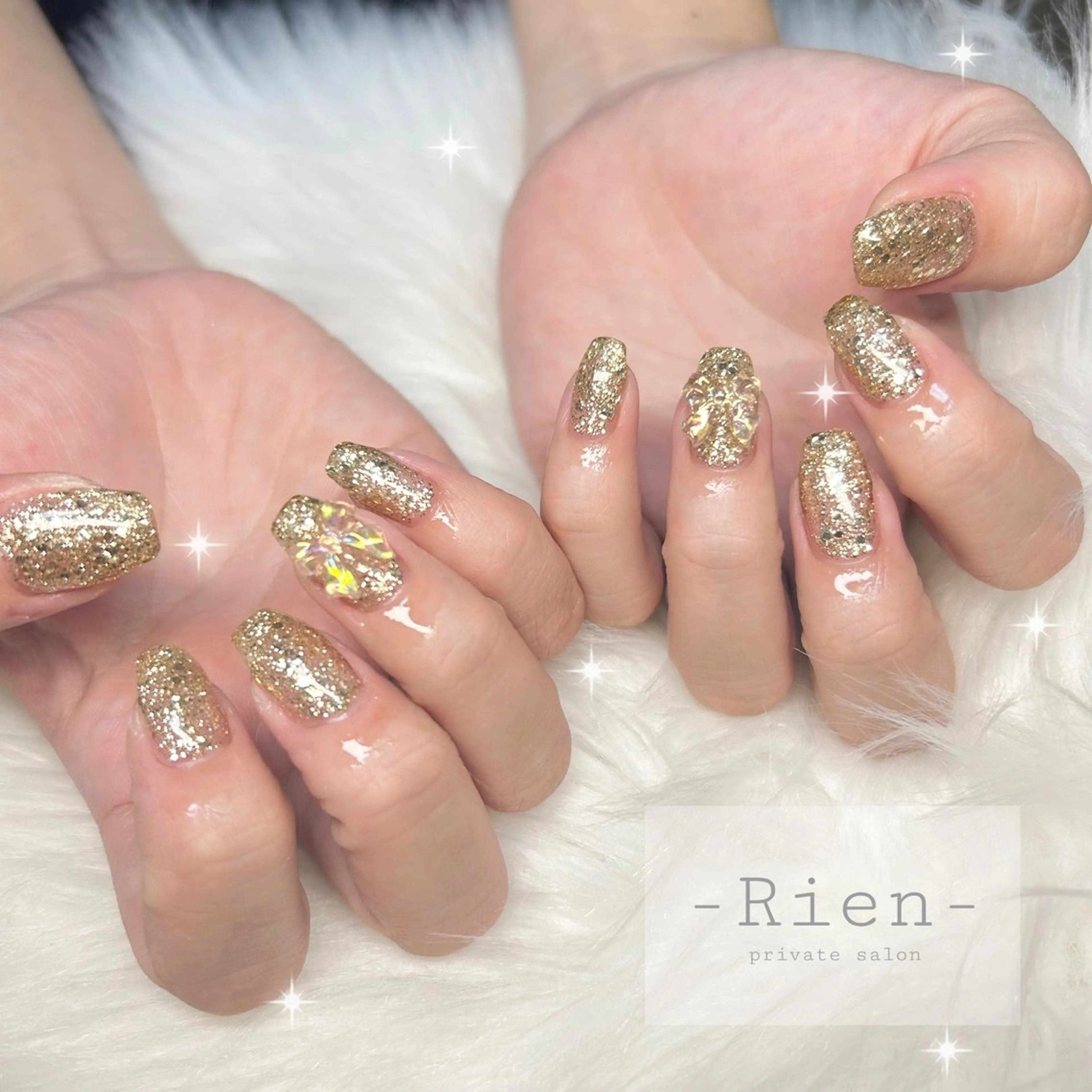 ネイル ハンドネイル -Rien- プライベートサロンのネイルデザイン