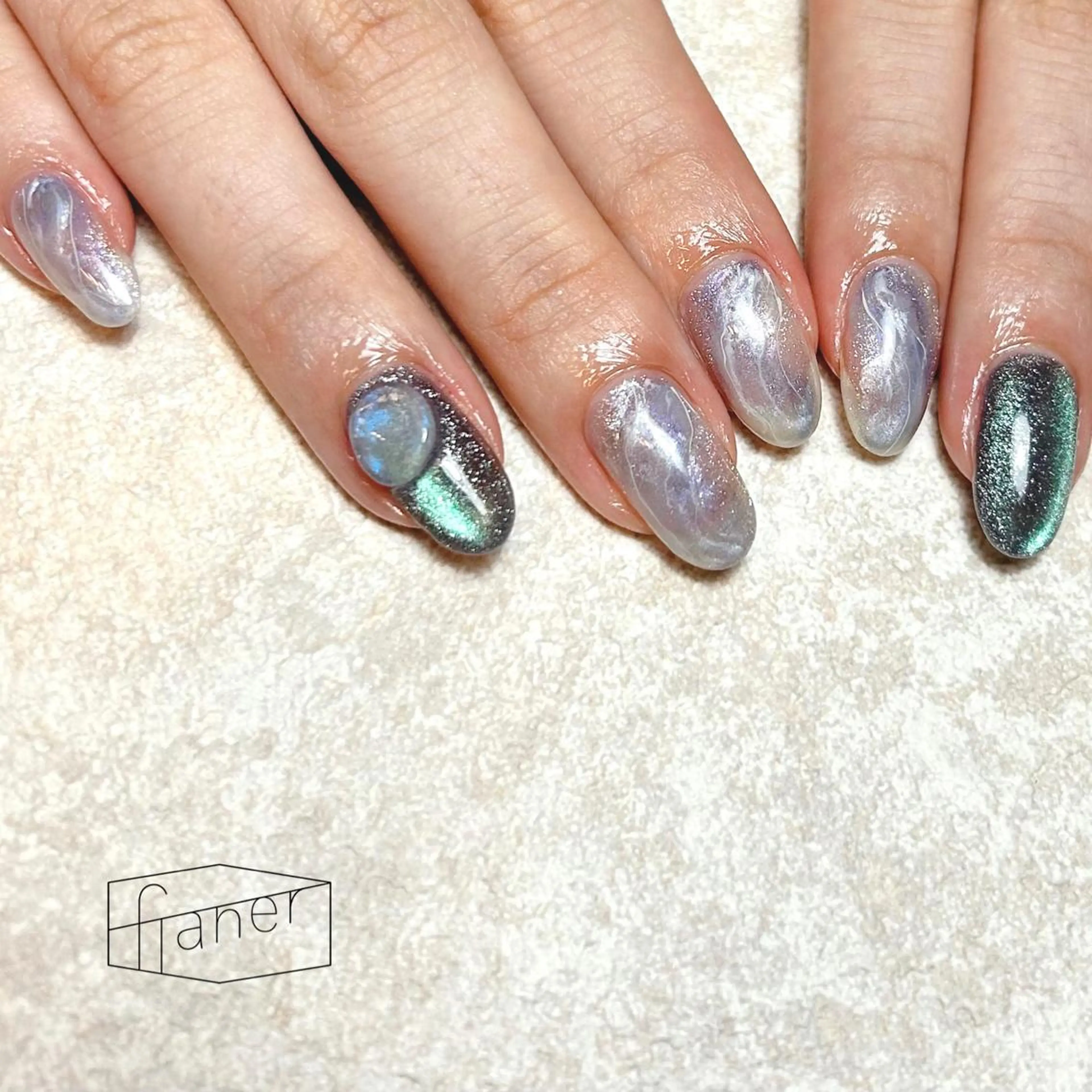 ネイル ハンドネイル flaner所属・KAORI ㅤのネイルデザイン