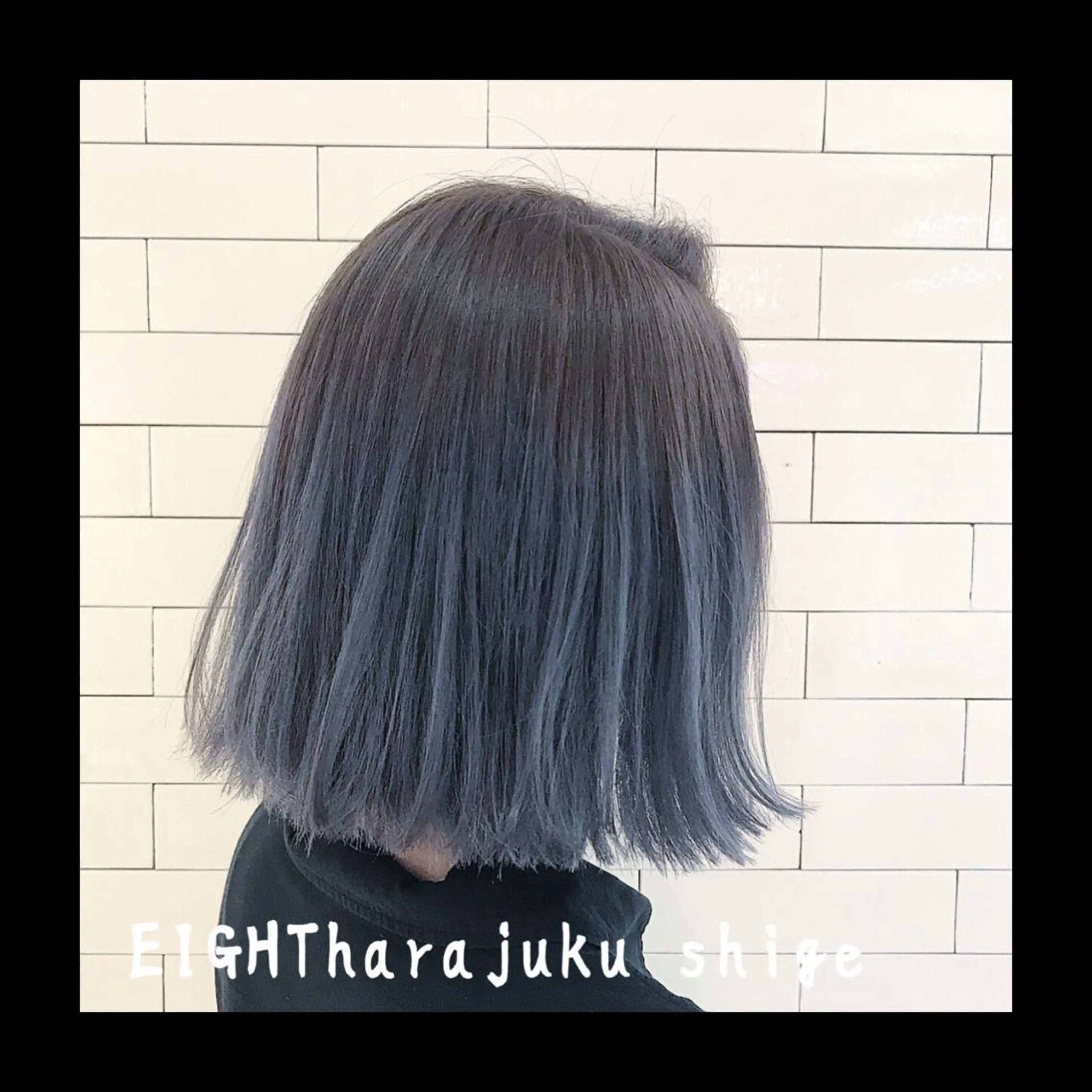 ショート カラー アッシュ ラベンダーカラー ラベンダーアッシュ 及川シゲル 髪質改善講師のヘアスタイル