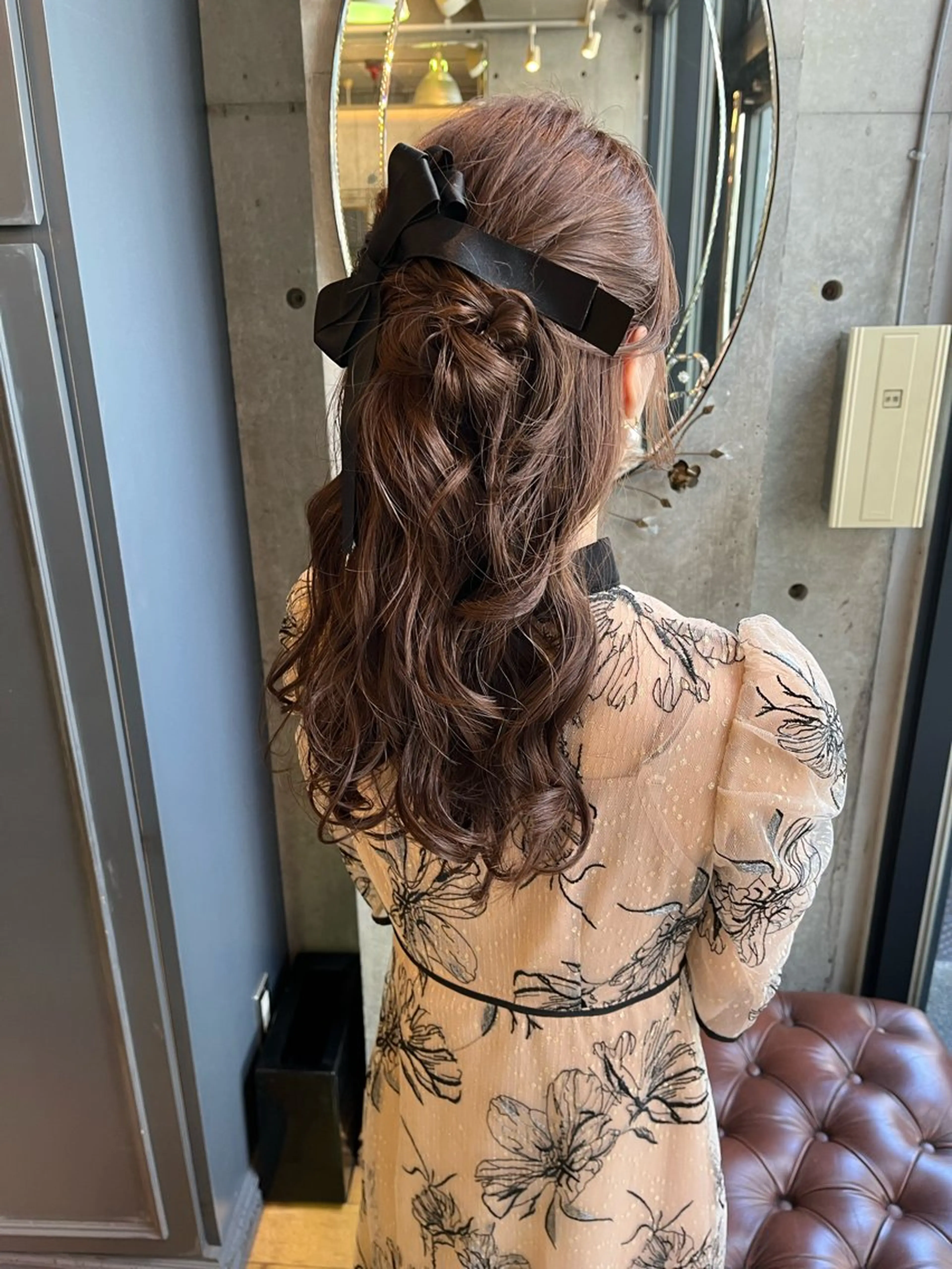 ヘアアレンジ GO TODAY SHAiRE SALON表参道Polaris店所属・暖色カラー/ピンク カラー/HARUKAのヘアスタイル