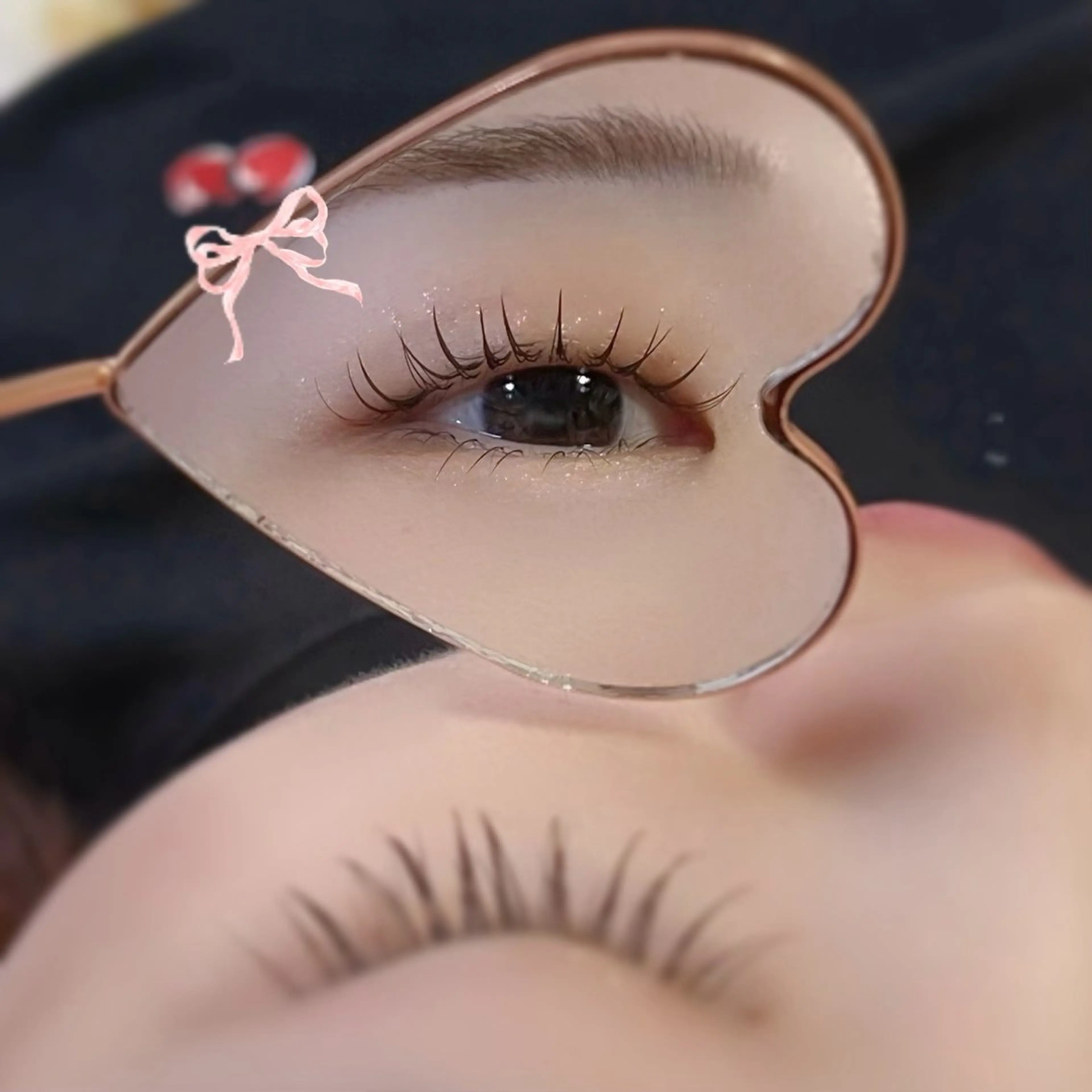 マツエク・マツパ フラットラッシュ MIREI 【Lino天神店】のマツエク・マツパデザイン