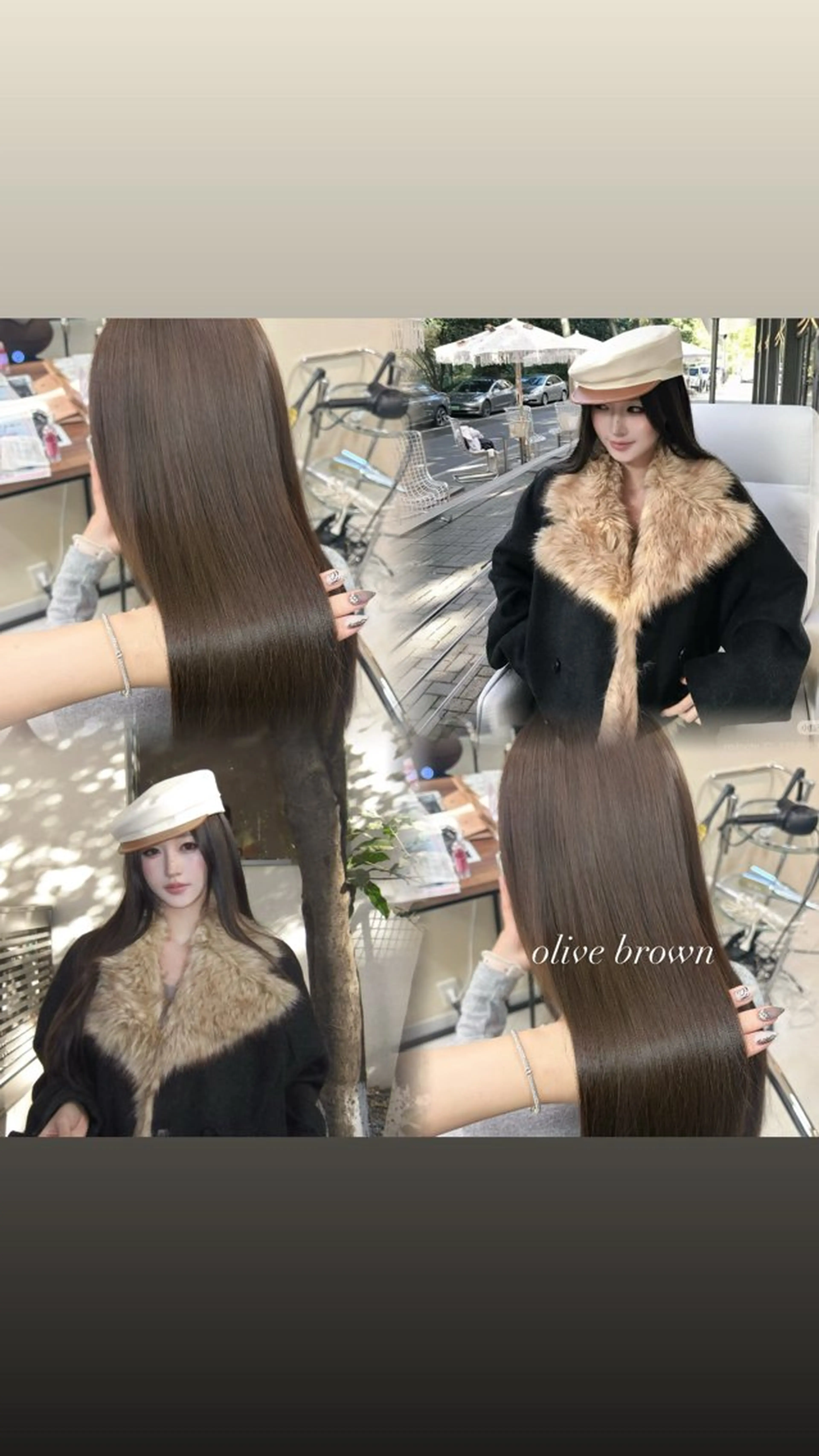 ꒰ 4月限定⚠︎︎ ꒱🧖🏼‍♀️ワンカラー+TOKIO髪質改善トリートメント🫧ྀིの写真