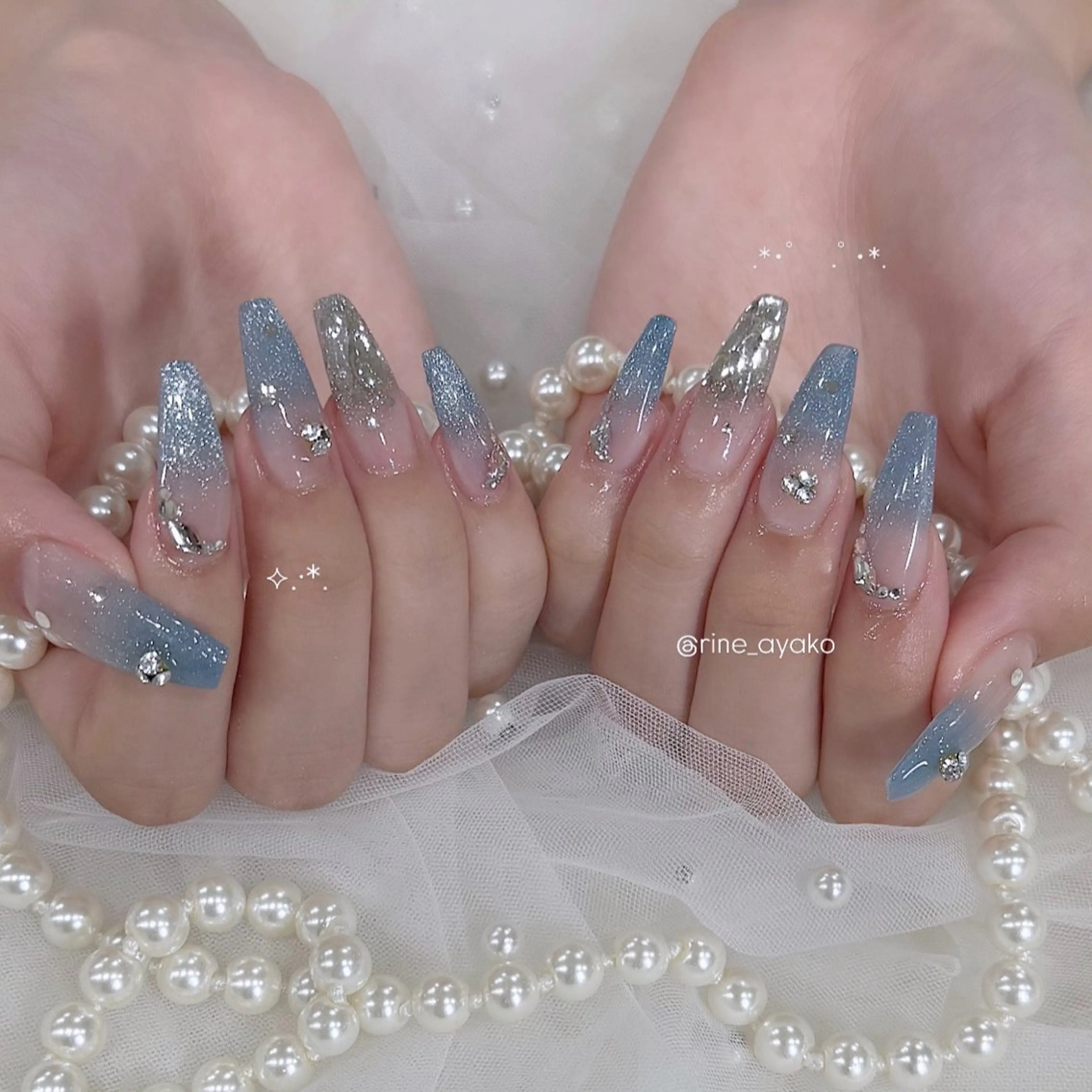 ネイル nail&eyelash Rine所属・Rine 放出 (リネ)のネイルデザイン