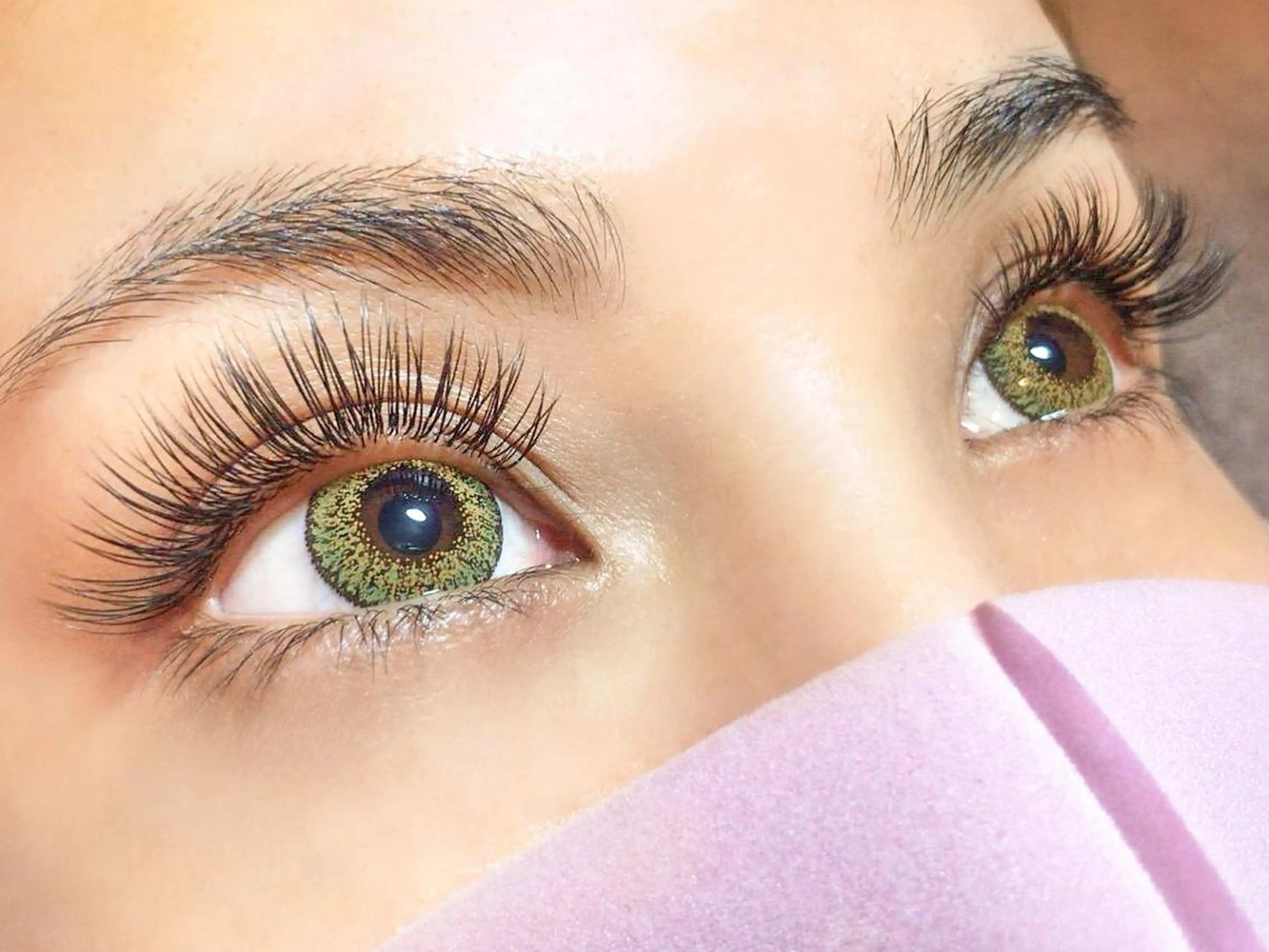 マツエク・マツパ フラットラッシュ Emina. Nのマツエク・マツパデザイン