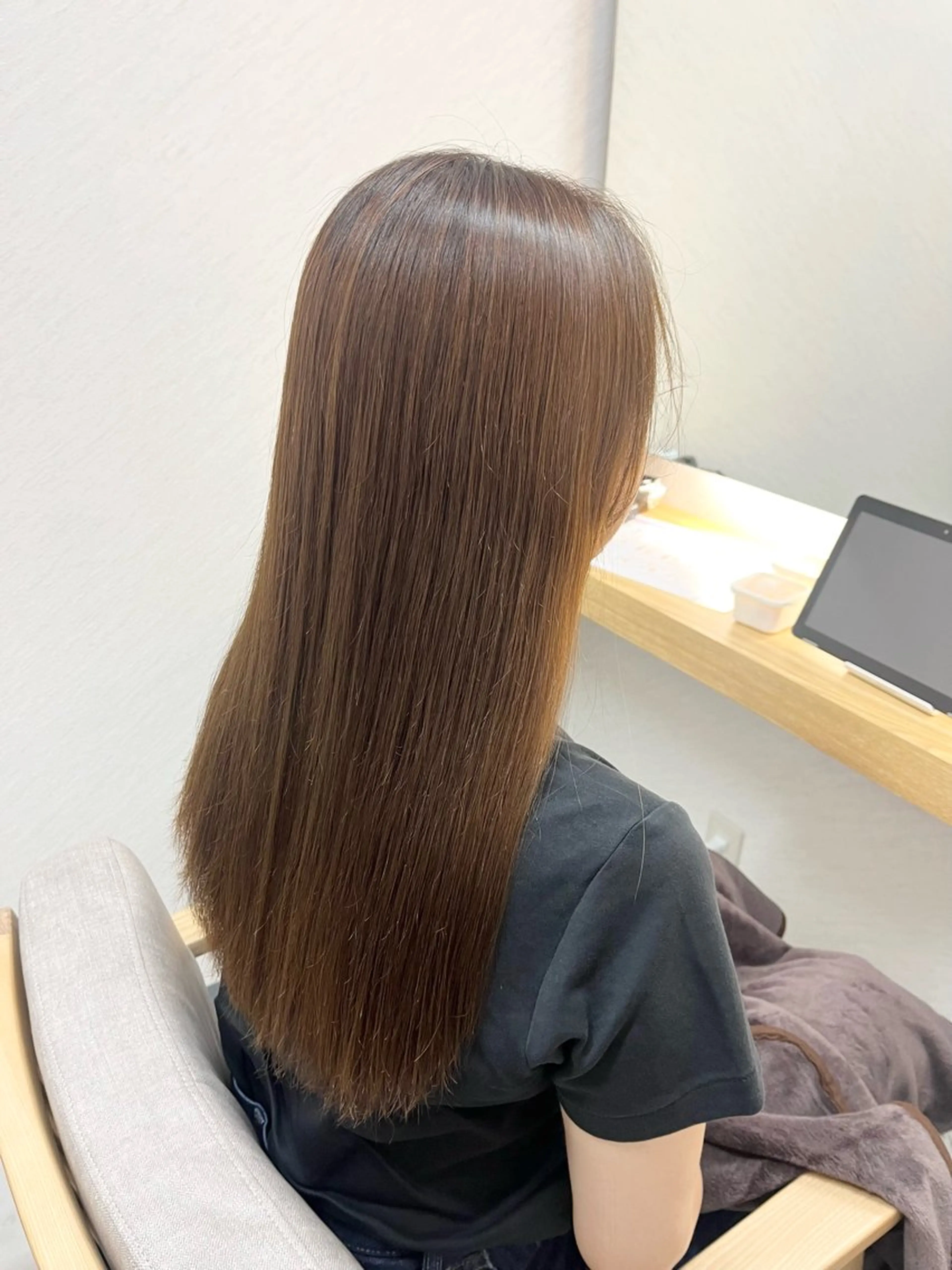 ロング カット 縮毛矯正 トリートメント 【ECLART】鈴木 なつみのヘアスタイル