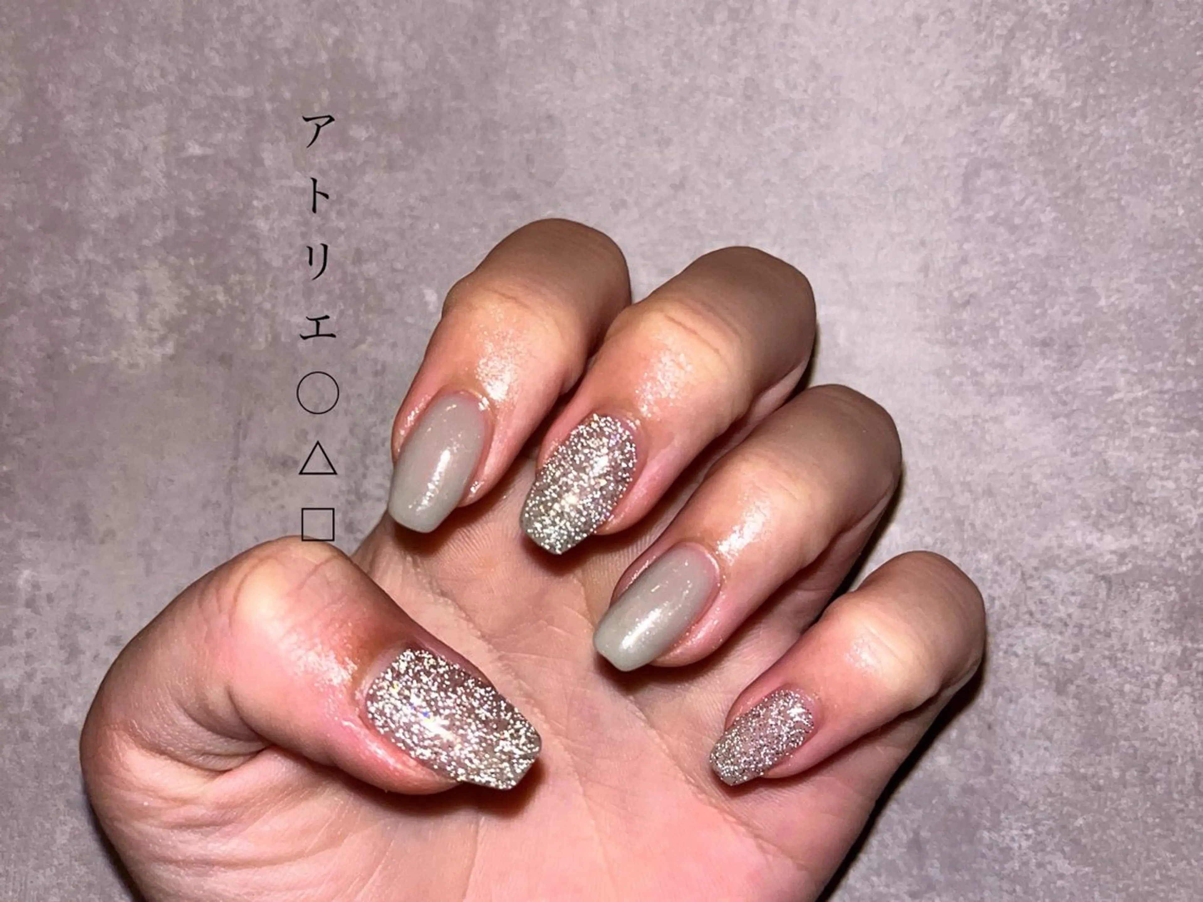 ネイル ハンドネイル アトリエ ○△□のネイルデザイン