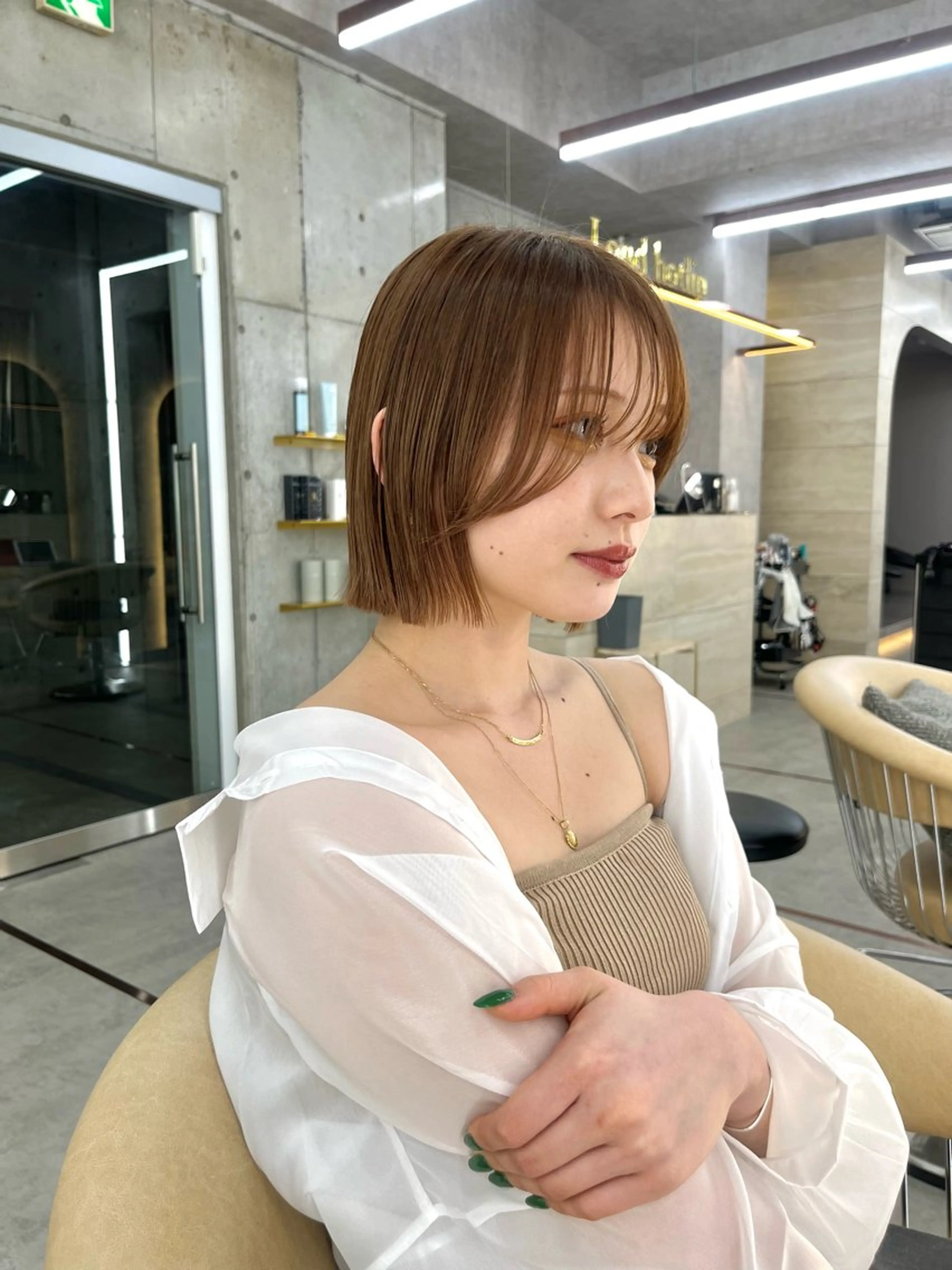 ご新規様💓【✨ボブ限定✨】デザインカット✂︎➕1step treatment（超音波アイロン付）💍の写真