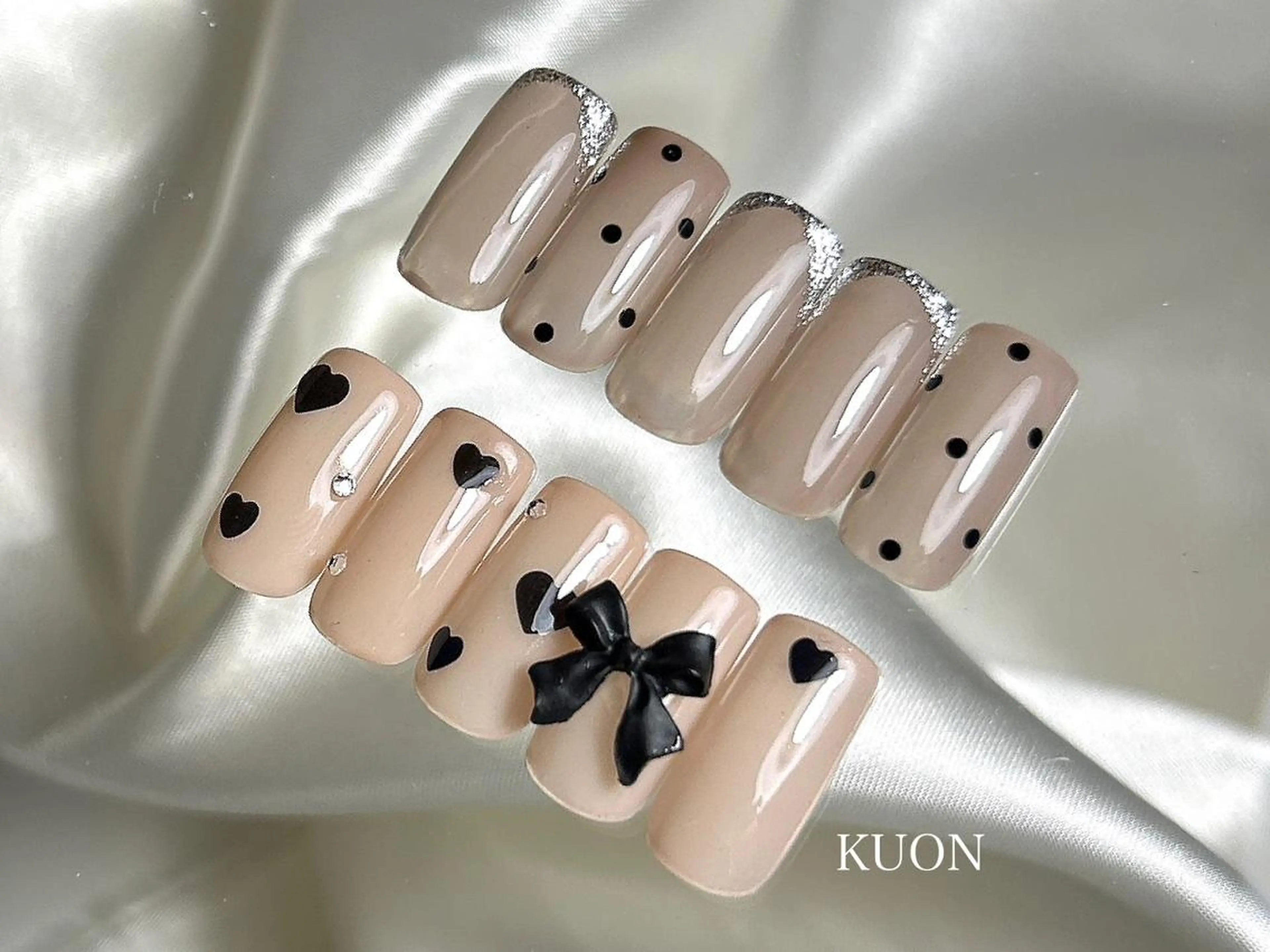 ネイル アートネイル ネイルチップ ハンドネイル yuka / KUONのネイルデザイン