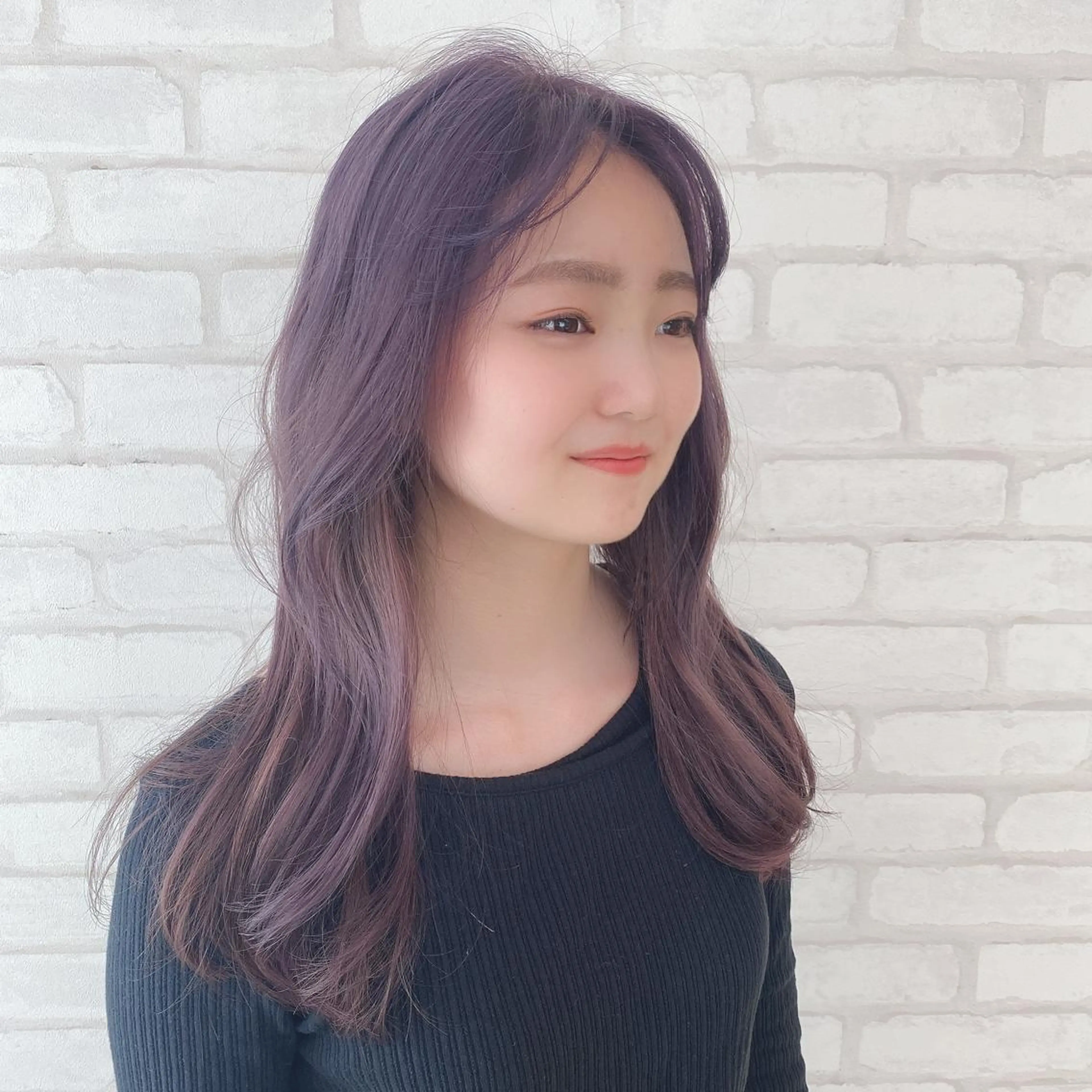 セミロング カラー abilita AZUSAのヘアスタイル