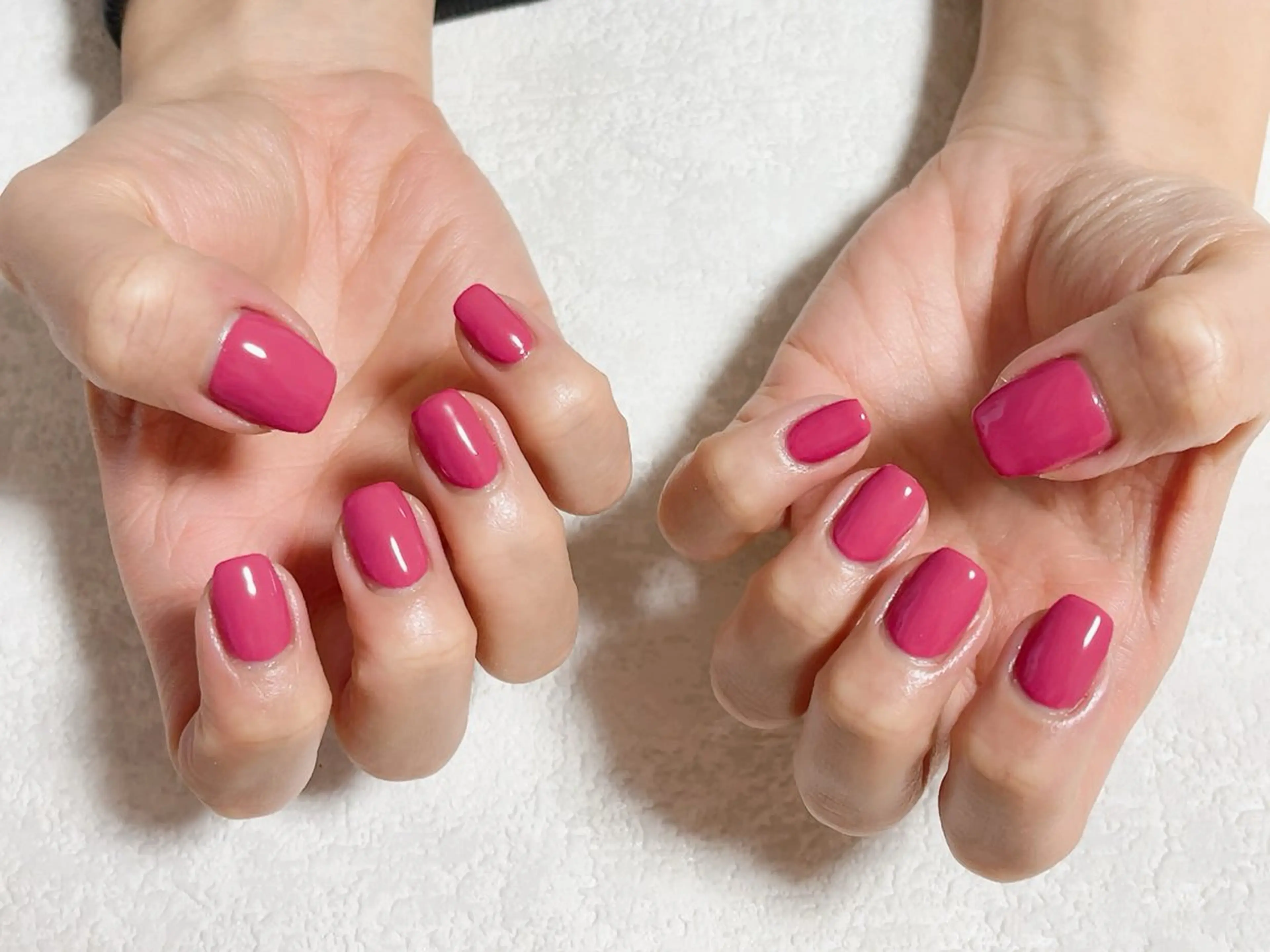 ネイル ジェルネイル 韓国ネイル メンズネイル ワンカラーネイル パラジェル kiki nail たまプラーザのネイルデザイン