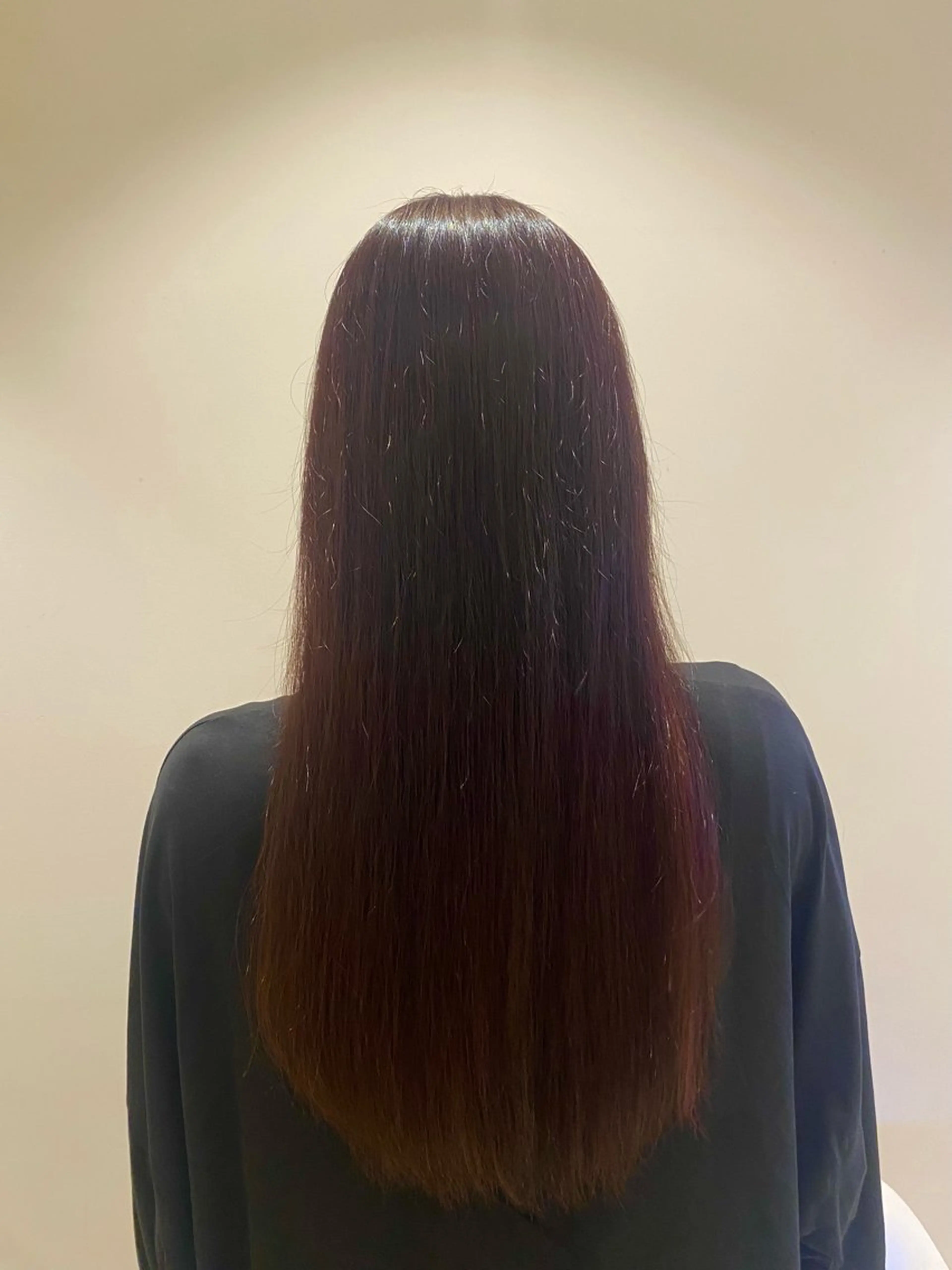 ロング カラー カット ヘアカラー トリートメント 🌹艶髪カラー🌹 津田晴加【西荻窪】のヘアスタイル