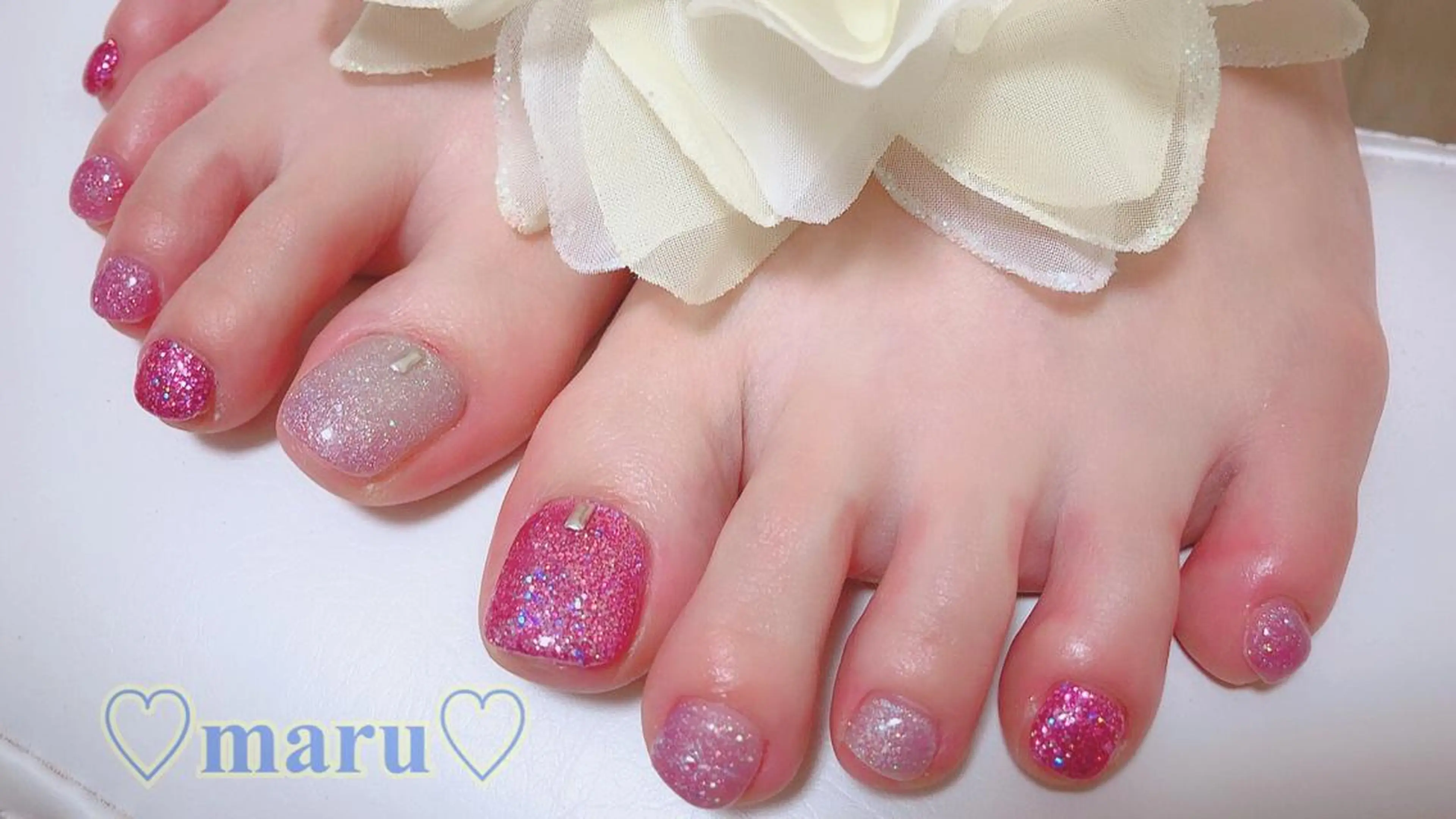 ネイル まるみ ♡のネイルデザイン