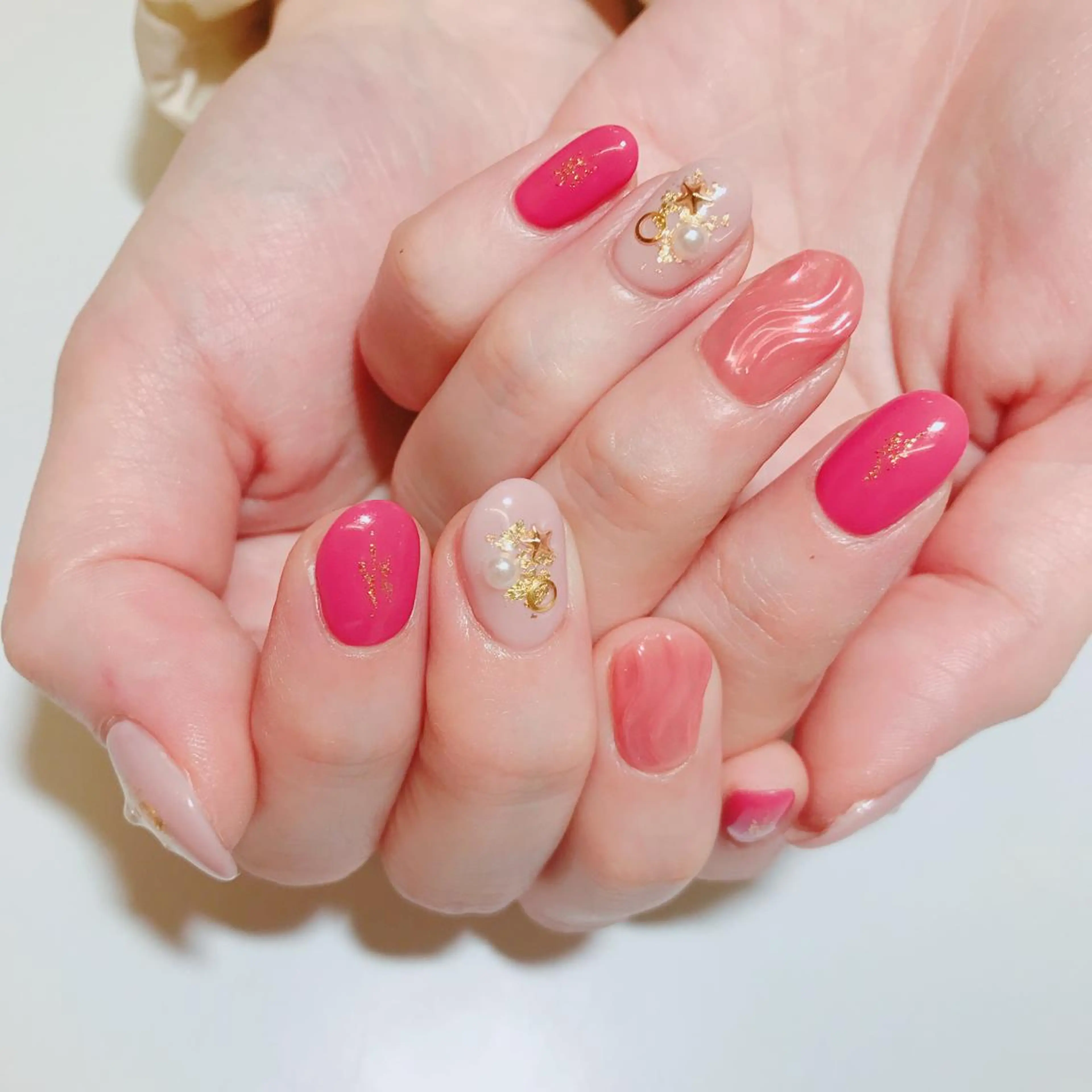 ネイル みよし市 nail salon*pomnal.co所属・Shimada Harukaのネイルデザイン