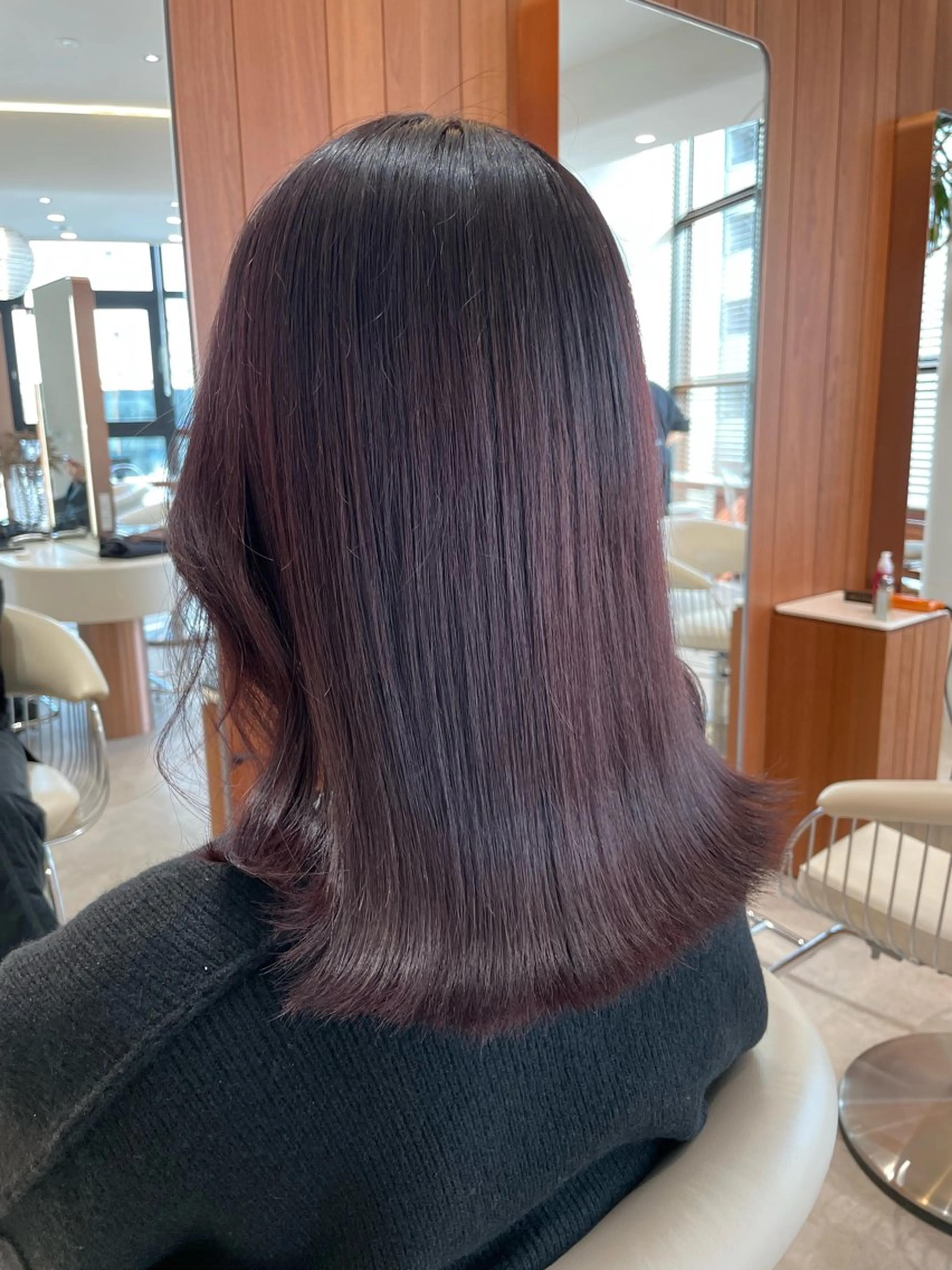 ミディアム カット ヘアカラー トリートメント 💘MICOTO藤沢 髪質改善ブリーチ💘のヘアスタイル