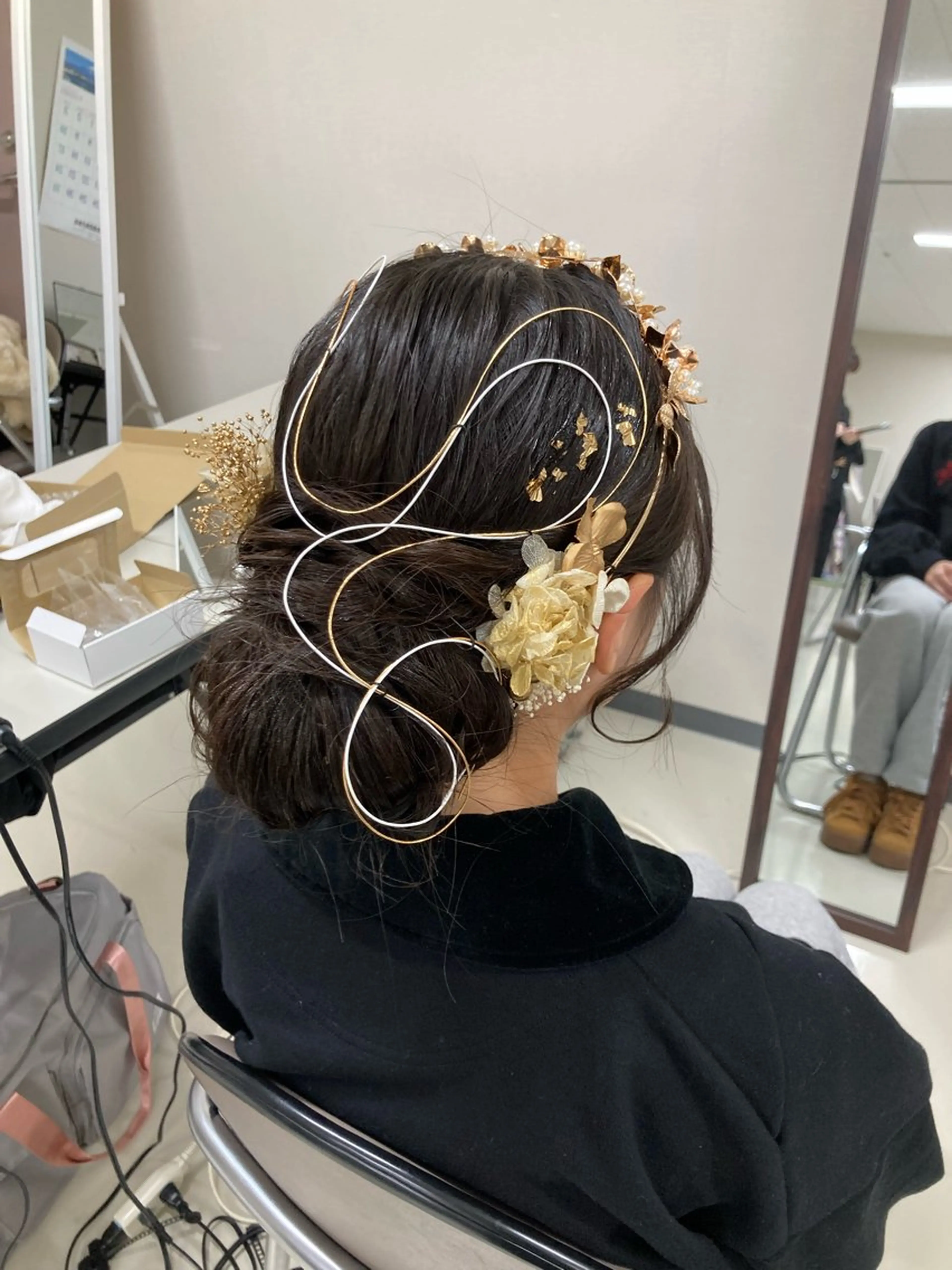 ロング ヘアセット 中野 紹江のマツエク・マツパデザイン