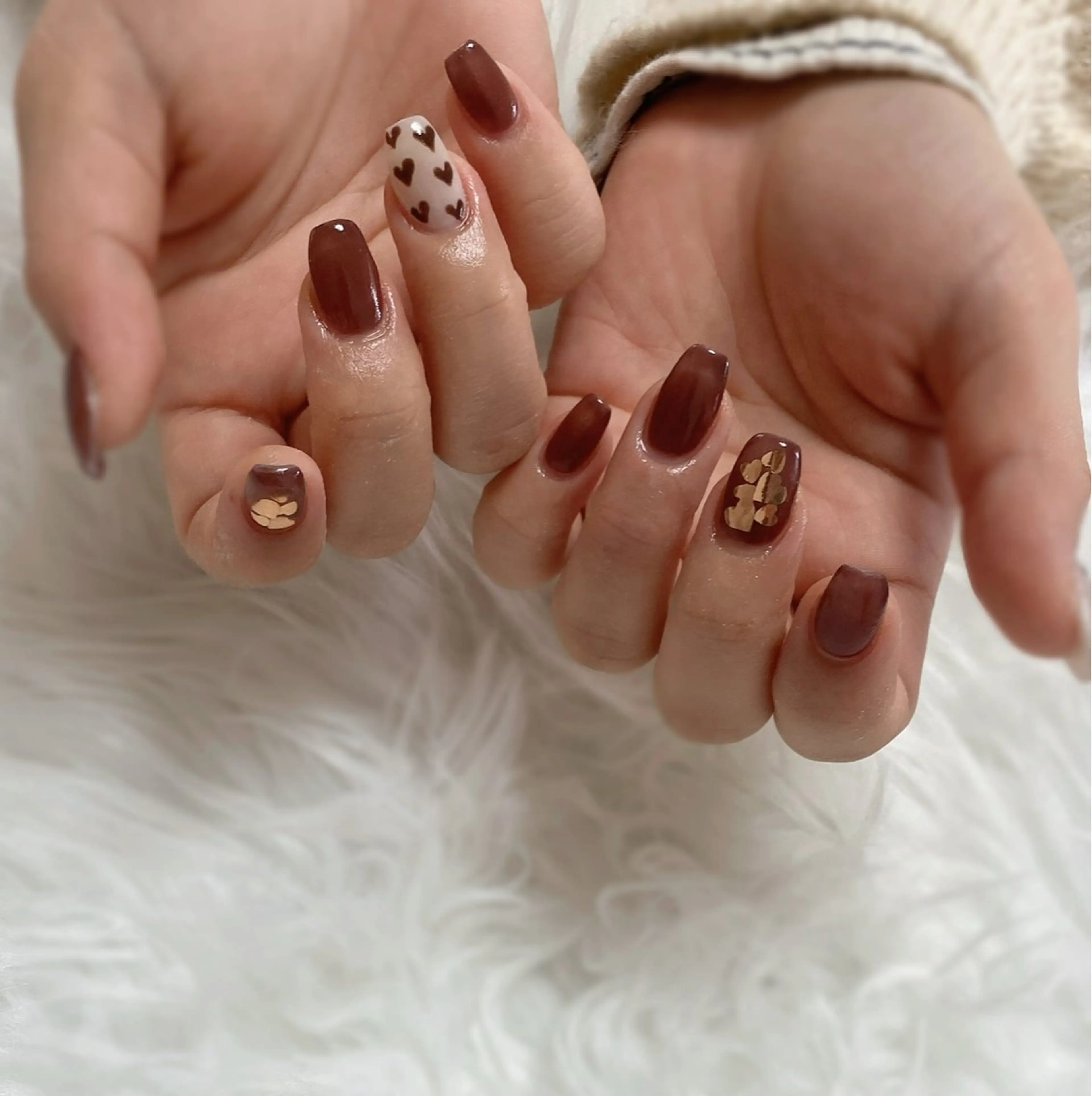 ネイル ハンドネイル ESPOIR Ｎのネイルデザイン