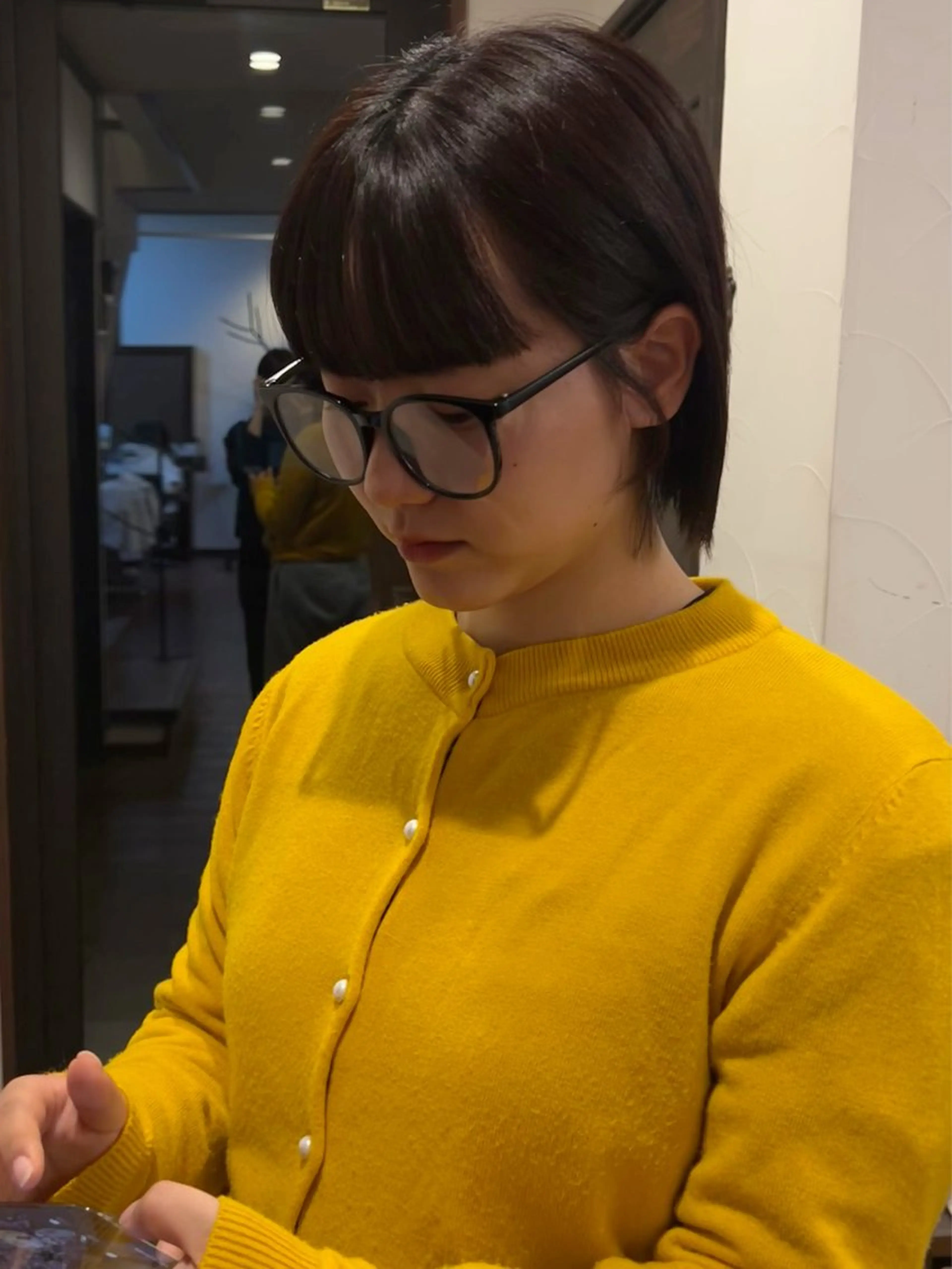 ショート 切りっぱなしボブ ボブ 美容室 Luccica HAWAII所属・平井 亜実のヘアスタイル