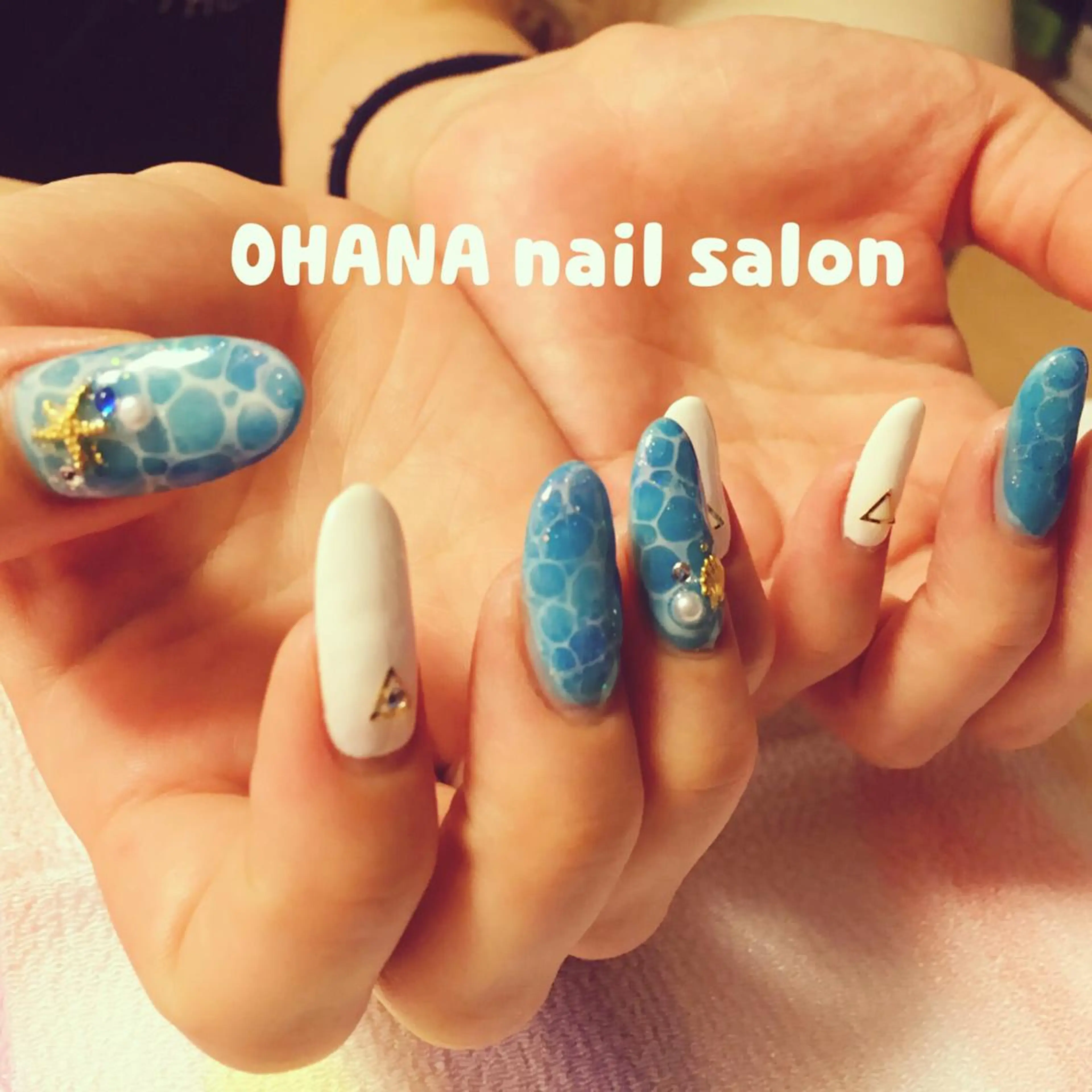 ネイル 夏ネイル 那覇🏝️台湾人 ネイリストSHIUのネイルデザイン
