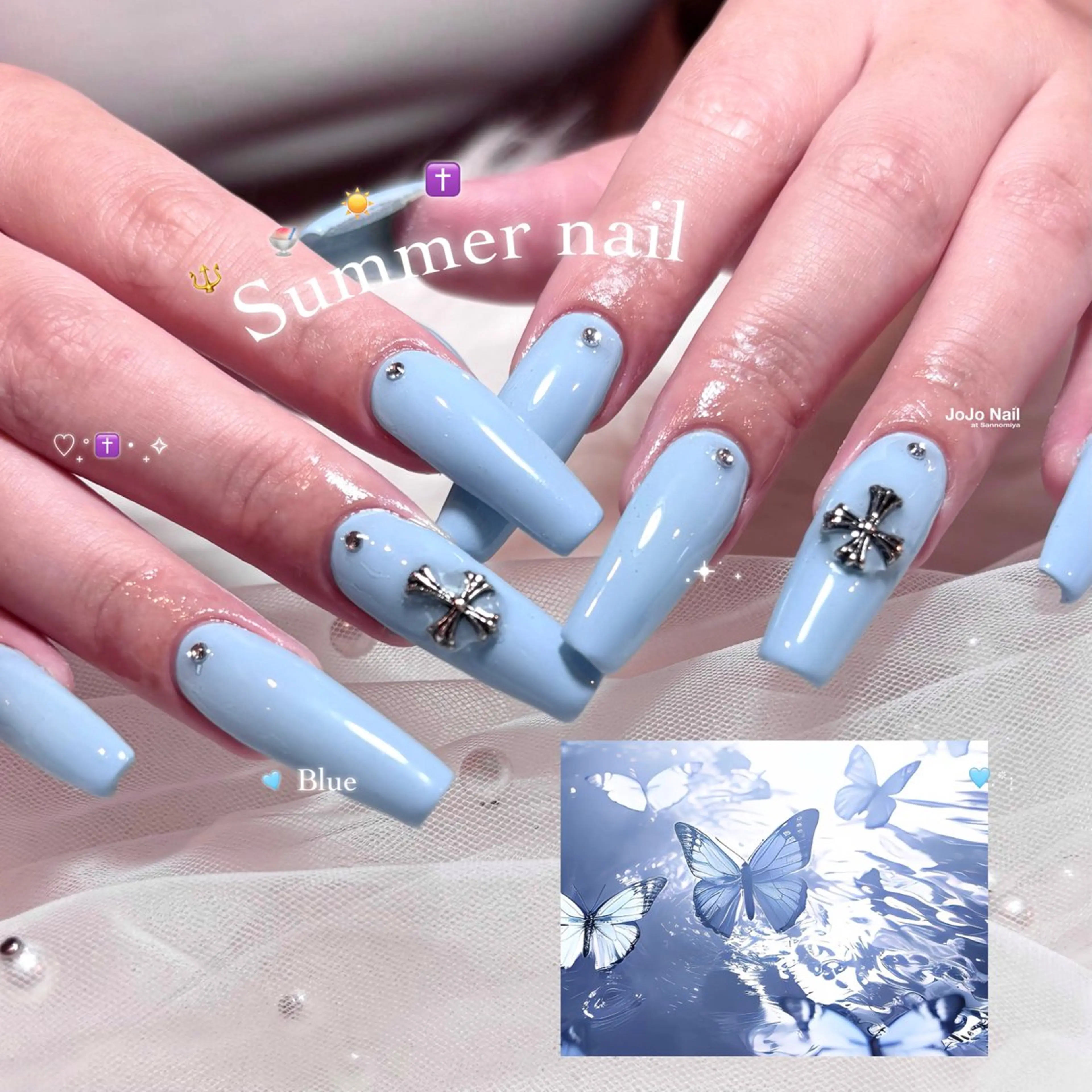 ネイル ハンドネイル SERINA.K /JOJO@三宮のネイルデザイン