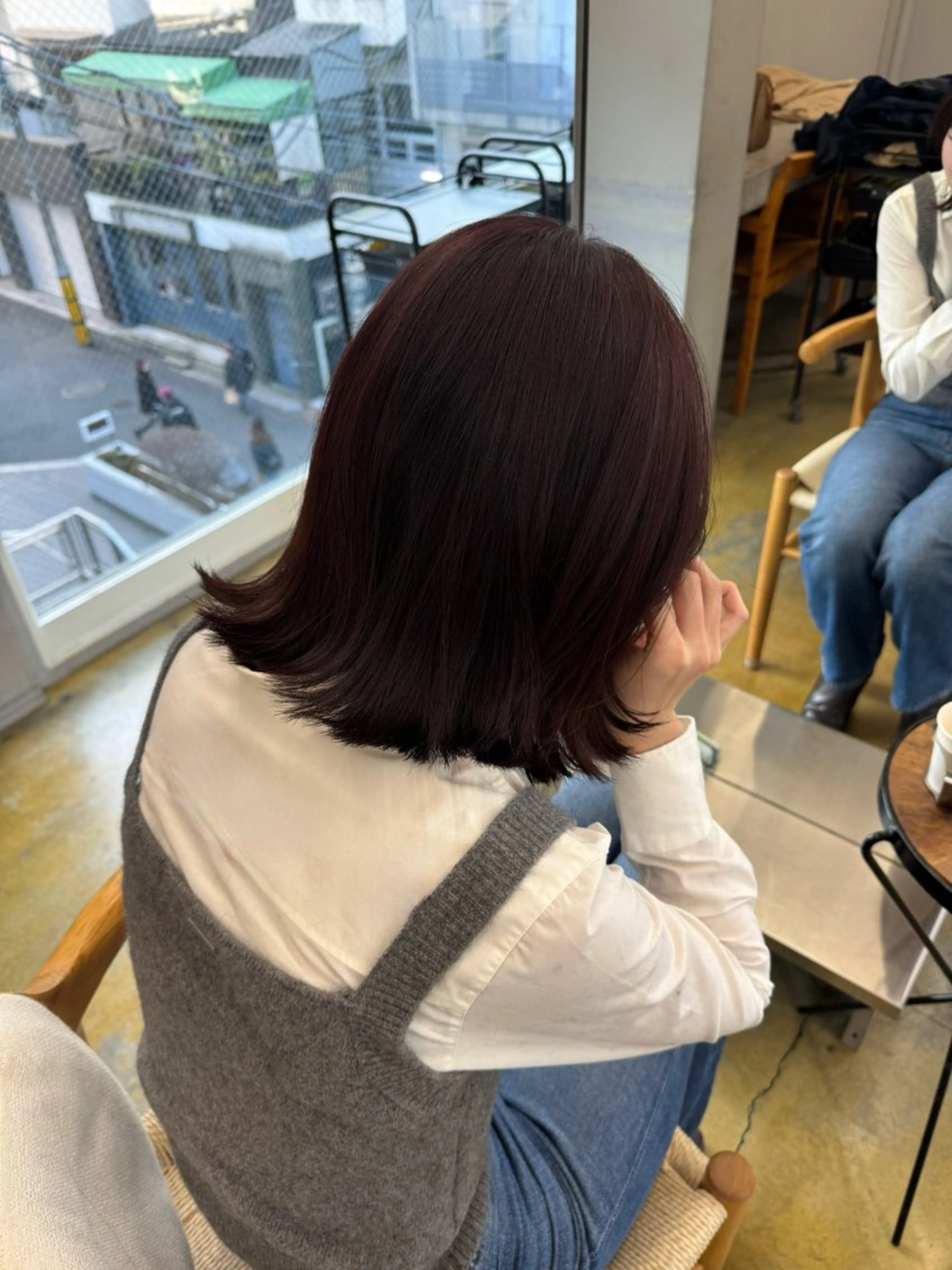 ミディアム カラー 髪質改善カラー♡/ 縮毛矯正/珠貴のヘアスタイル