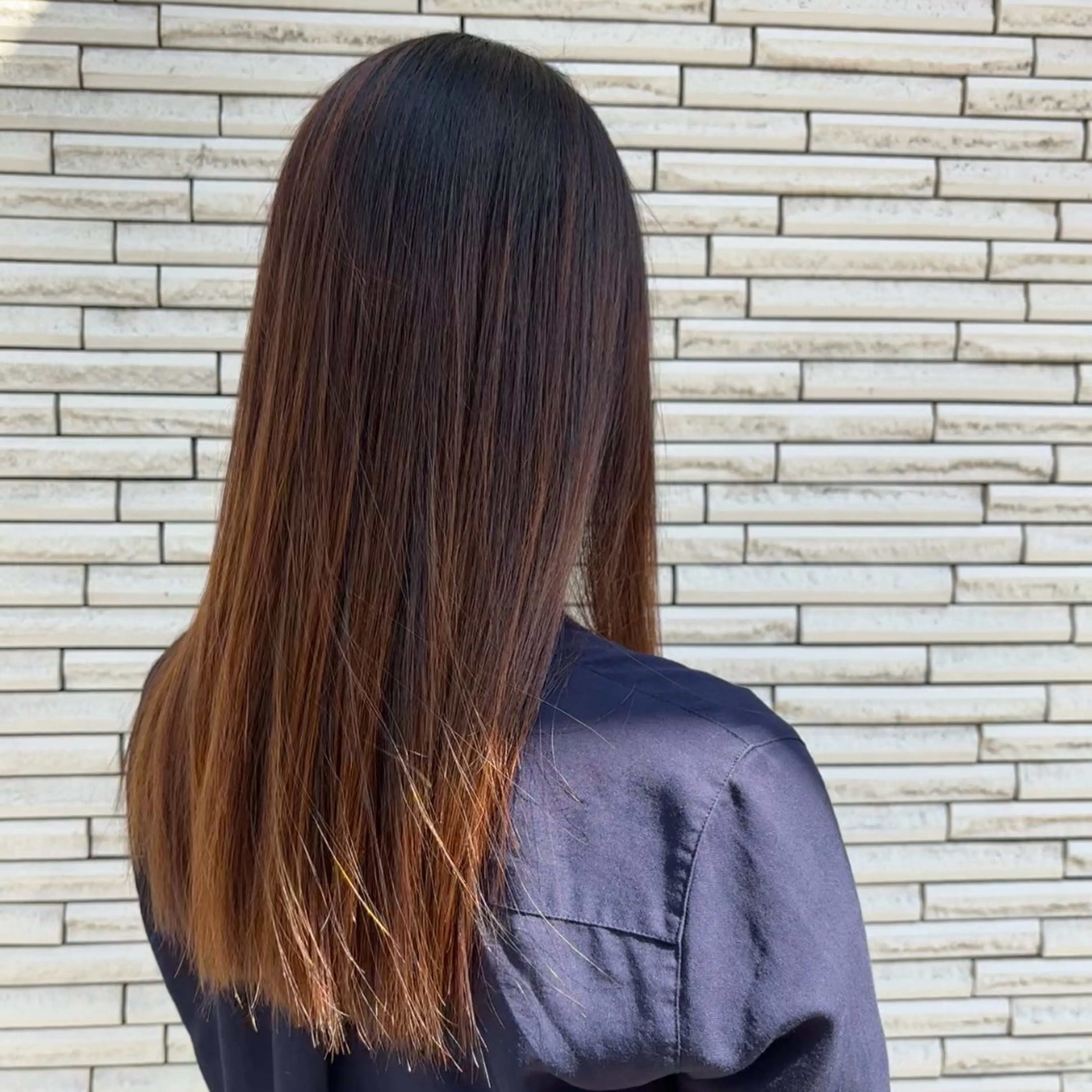 🧡12月クーポン❤️《年末限定クーポン‼️》🎉カット＋全体縮毛矯正の写真