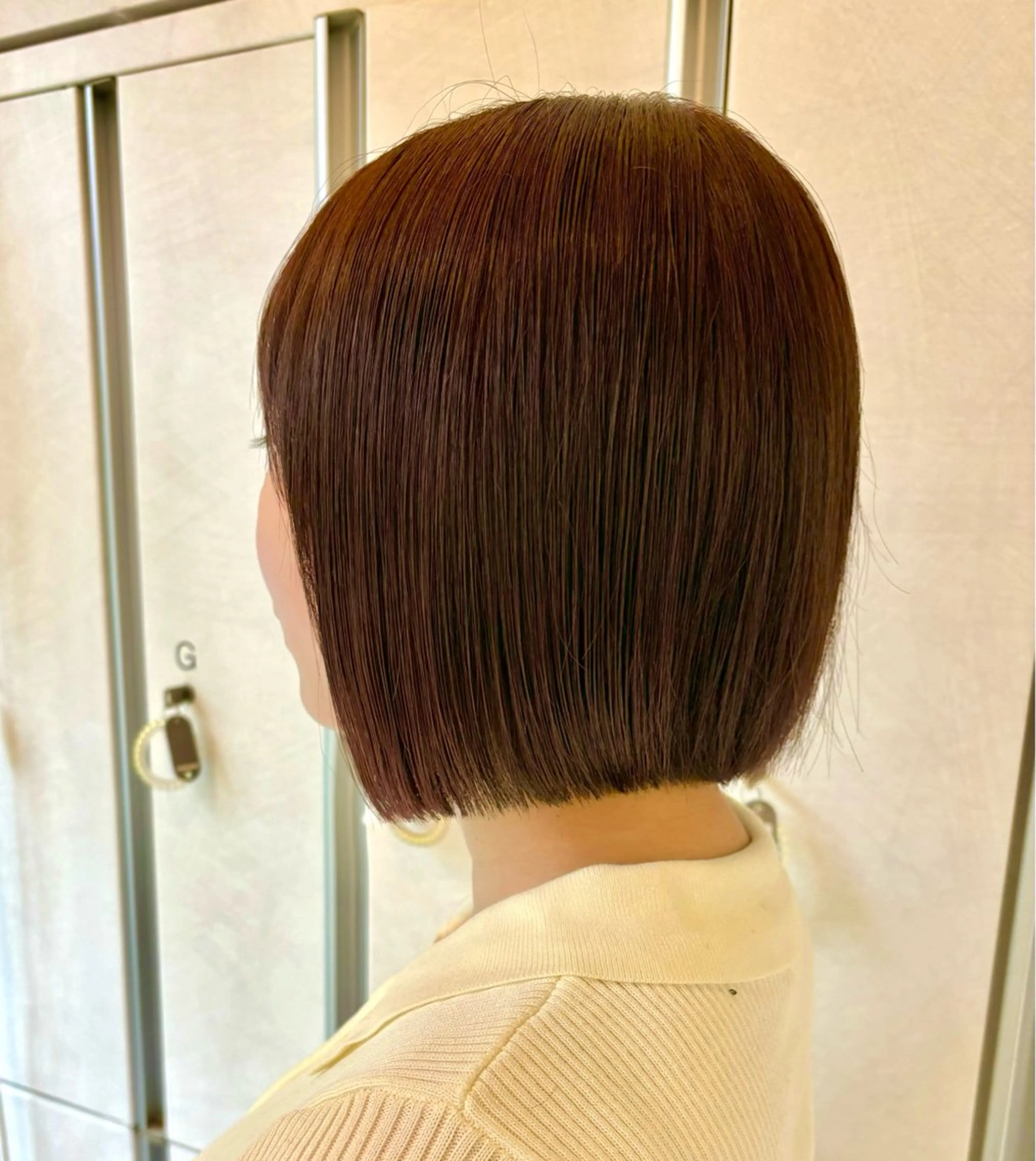 ショート レイヤーカット/ボブ /nene🍥⋆*のヘアスタイル