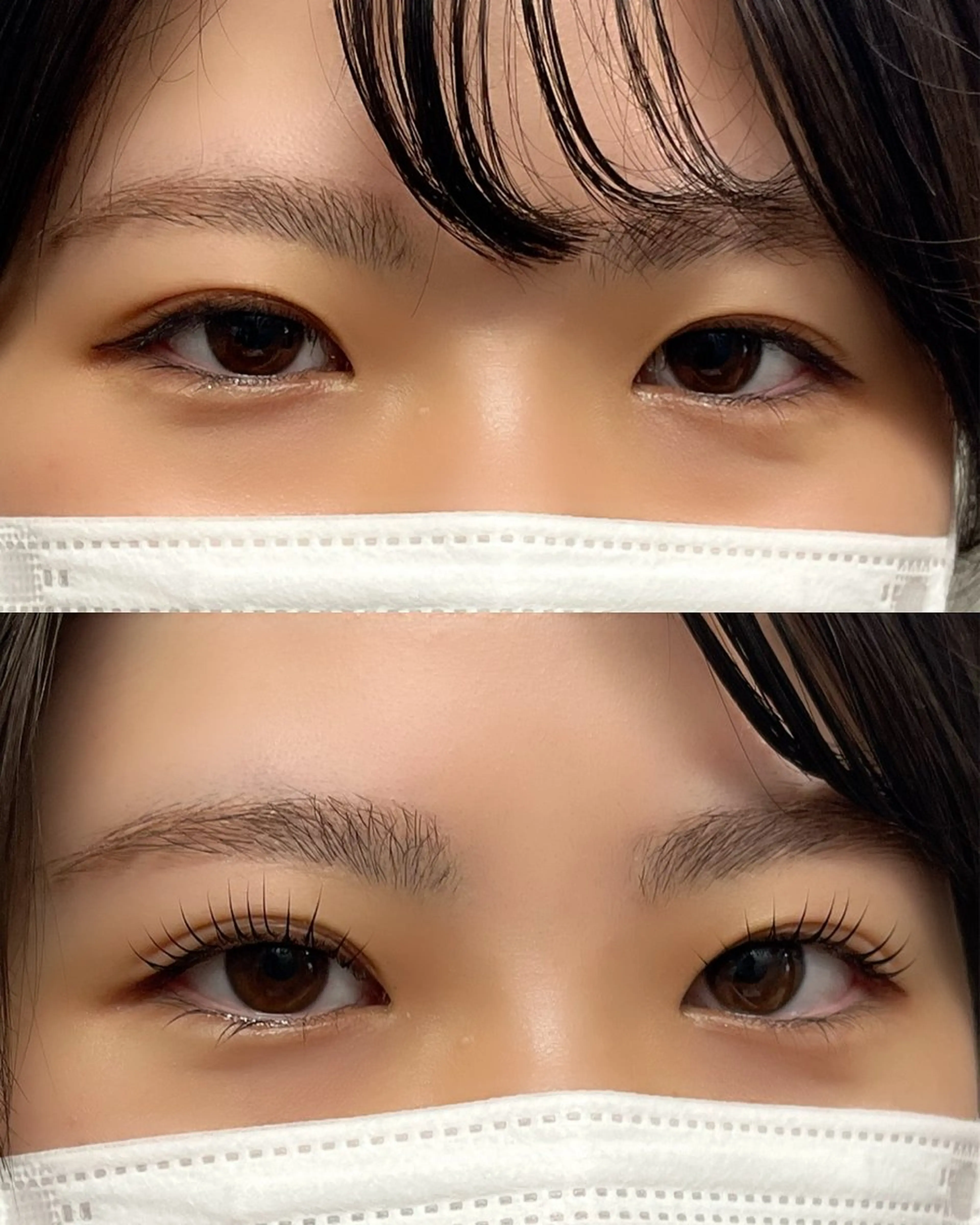 マツエク・マツパ ナチュラル 一重×まつ毛パーマ マツパ まつ毛・眉毛サロン MILK所属・MILK chikaのマツエク・マツパデザイン