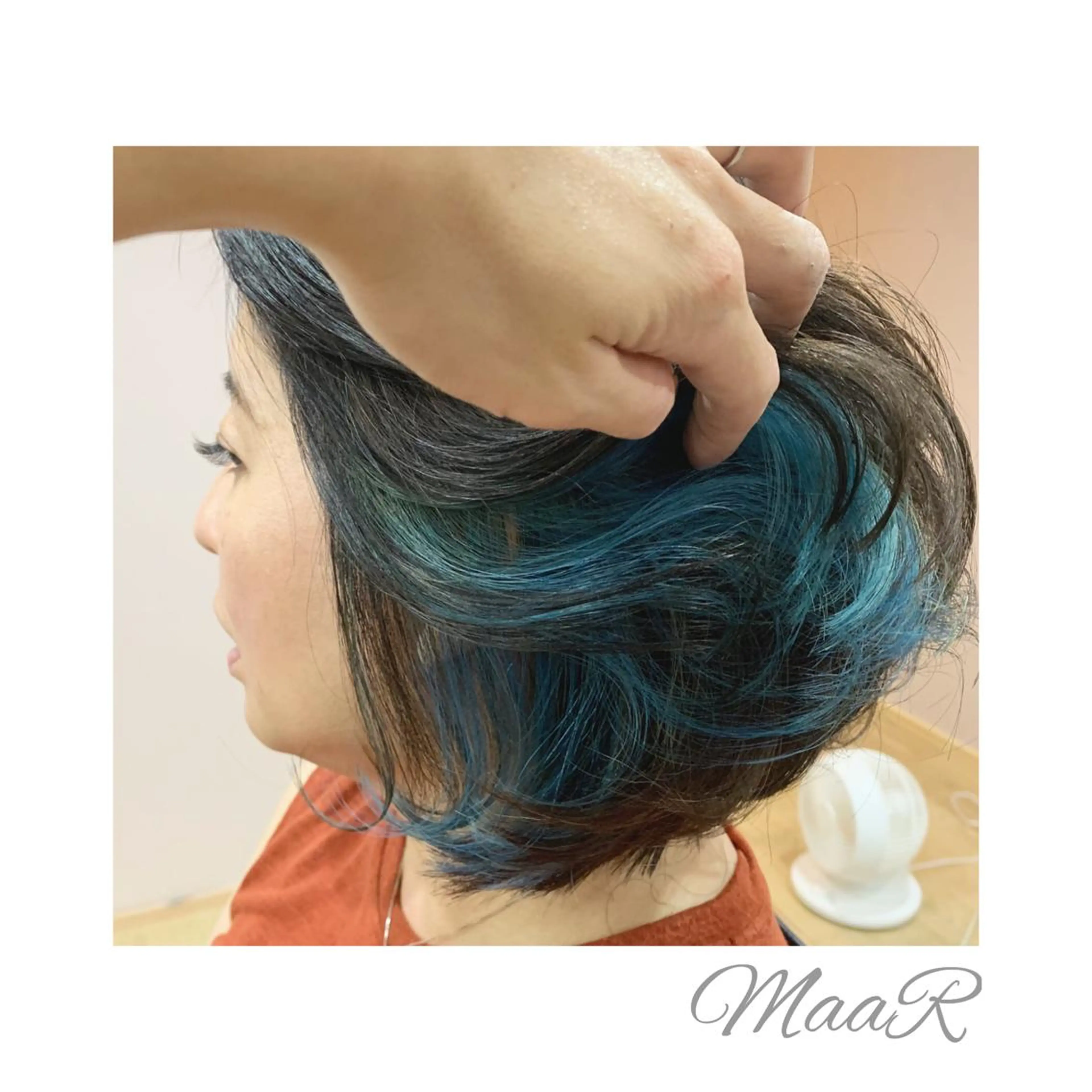 カラー MaaR所属・Asuka Mabuchiのヘアスタイル