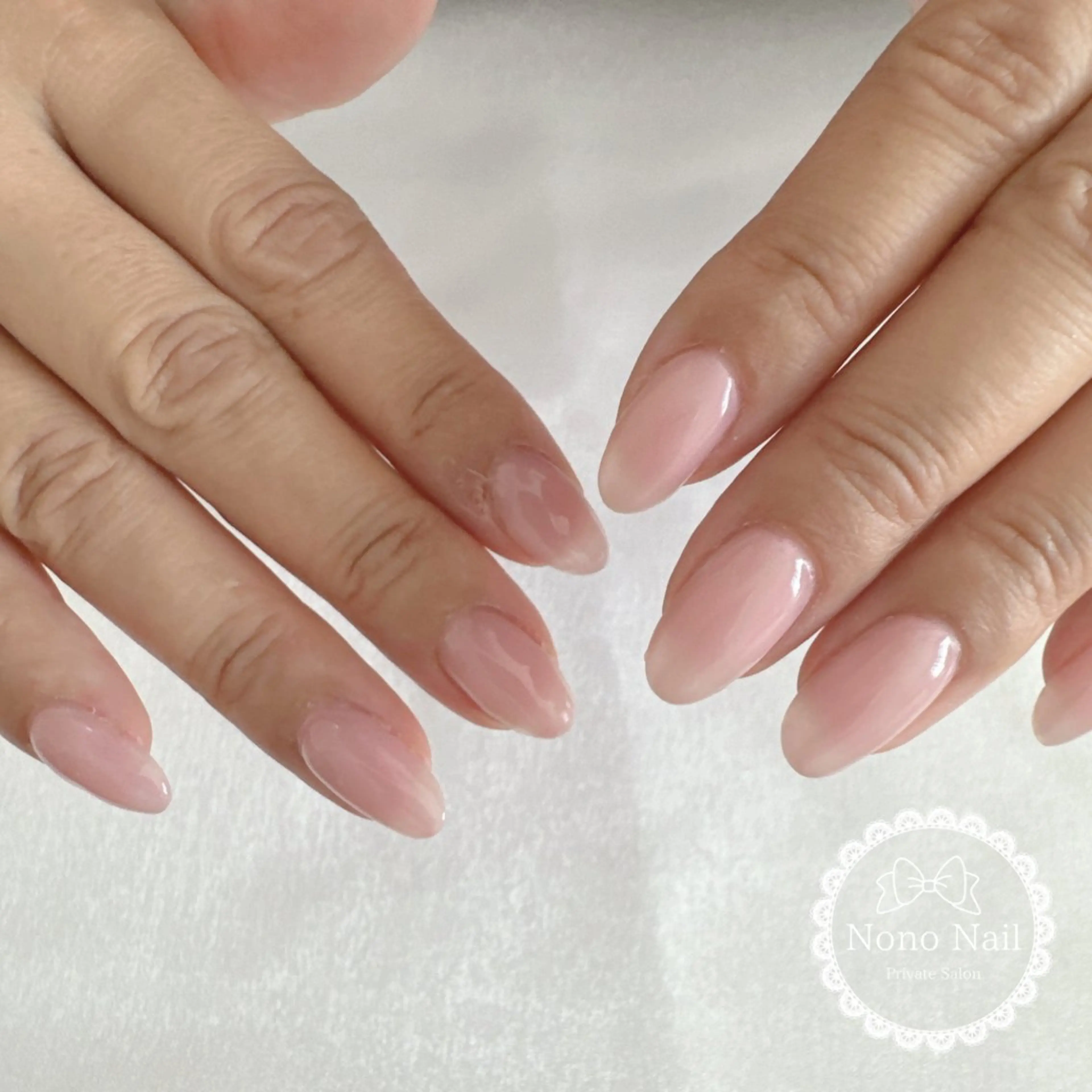 ネイル ジェルネイル オフィスネイル ワンカラーネイル ハンドネイル Nono Nail ノノネイルのネイルデザイン