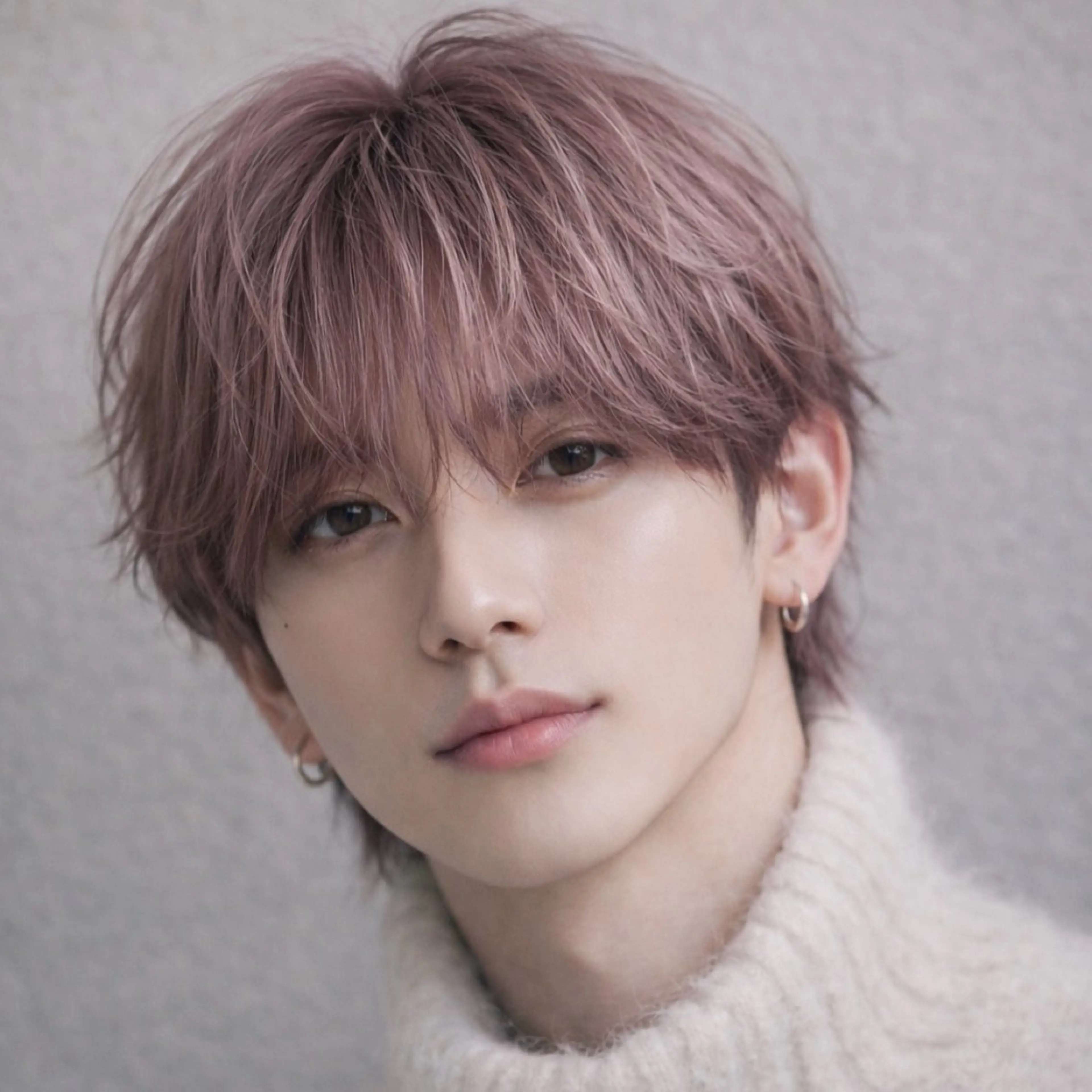 メンズ カット ヘアカラー ヘアセット シャドウ/フェザー ニュアンスヘアメンズのヘアスタイル