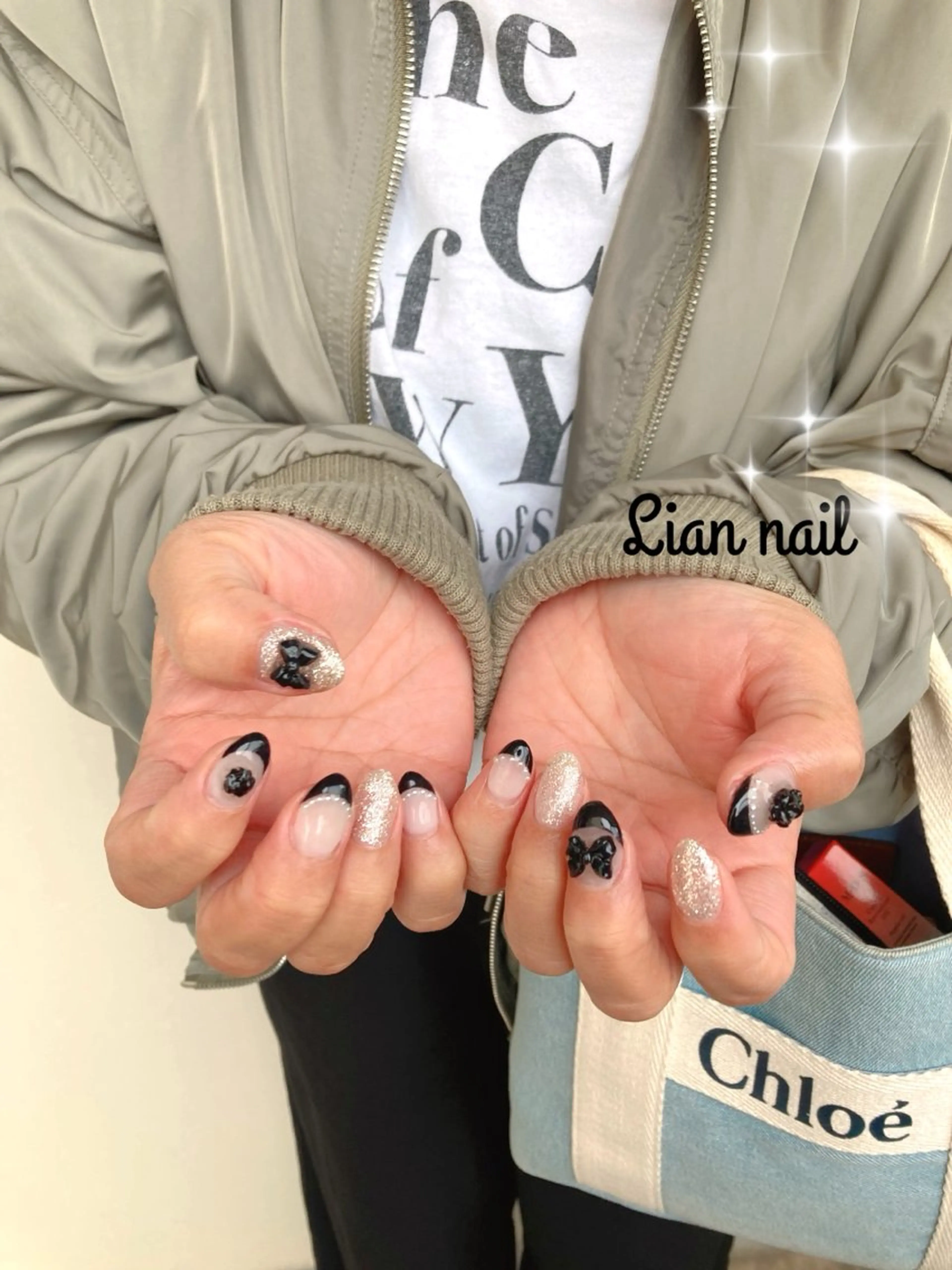 ネイル フレンチネイル Lianネイル 寛子Lianのネイルデザイン