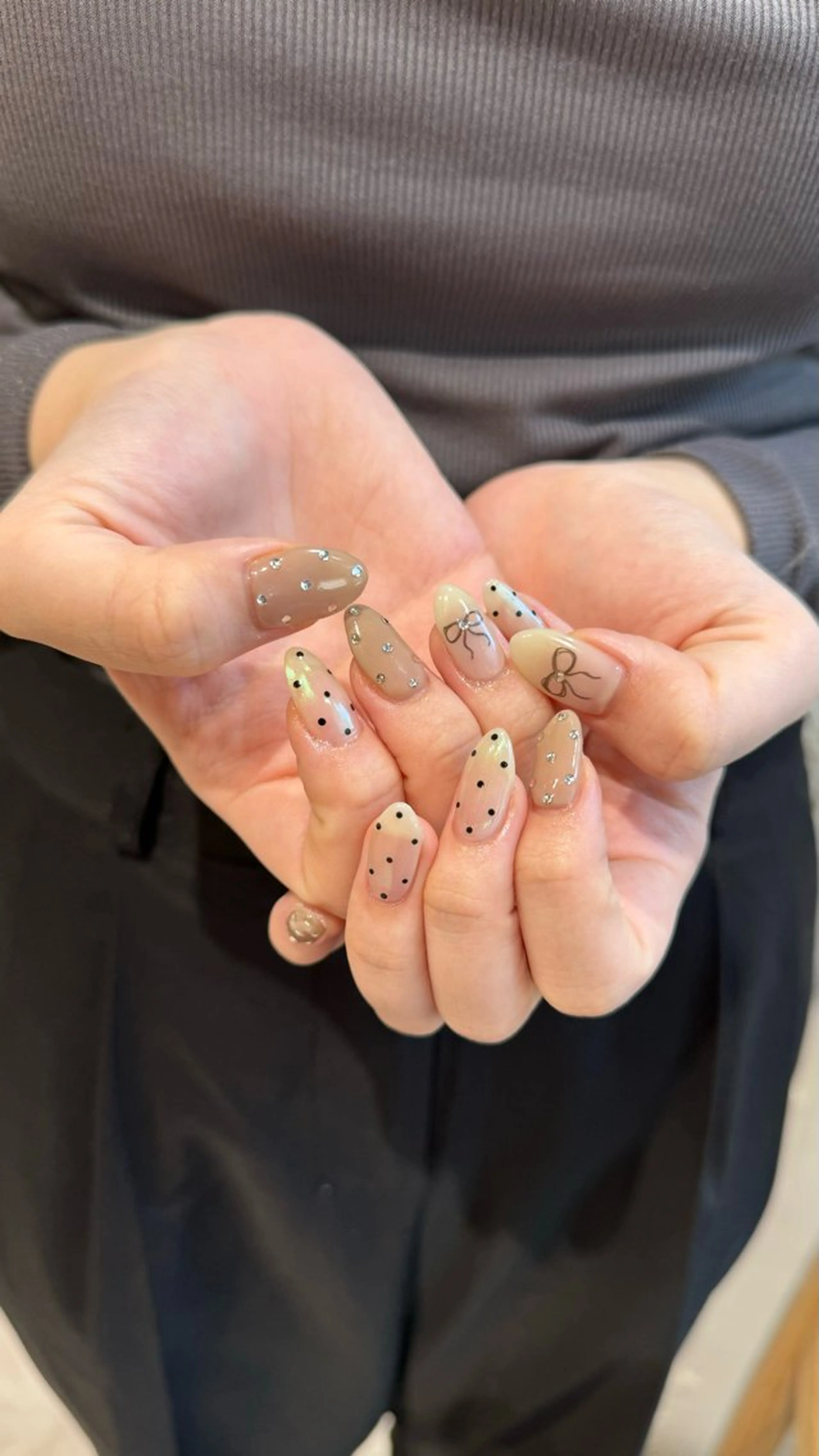 ネイル 平野葵🎀 hair/nailのネイルデザイン