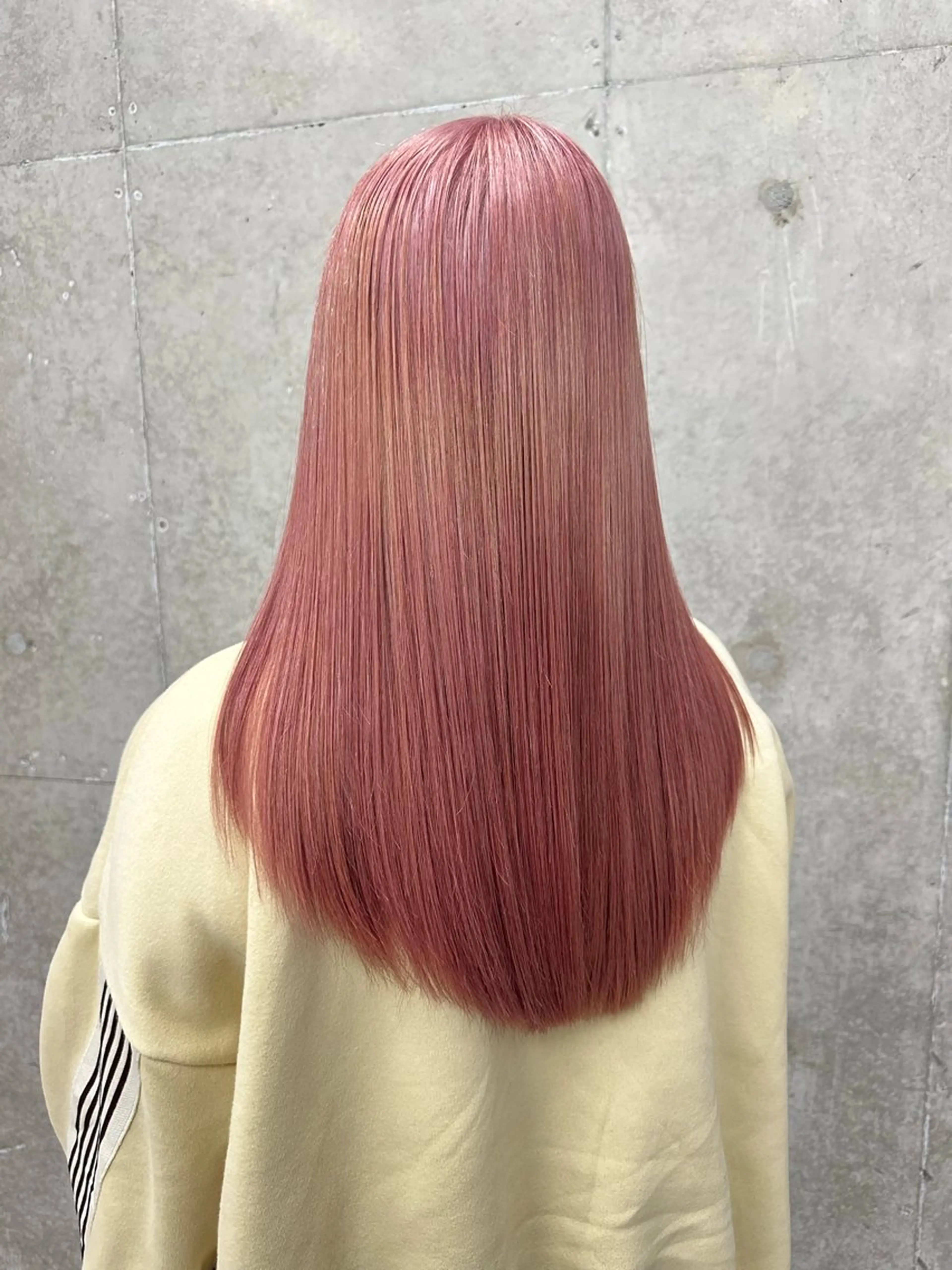 ロング ヘアカラー トリートメント 高橋 風羽のヘアスタイル