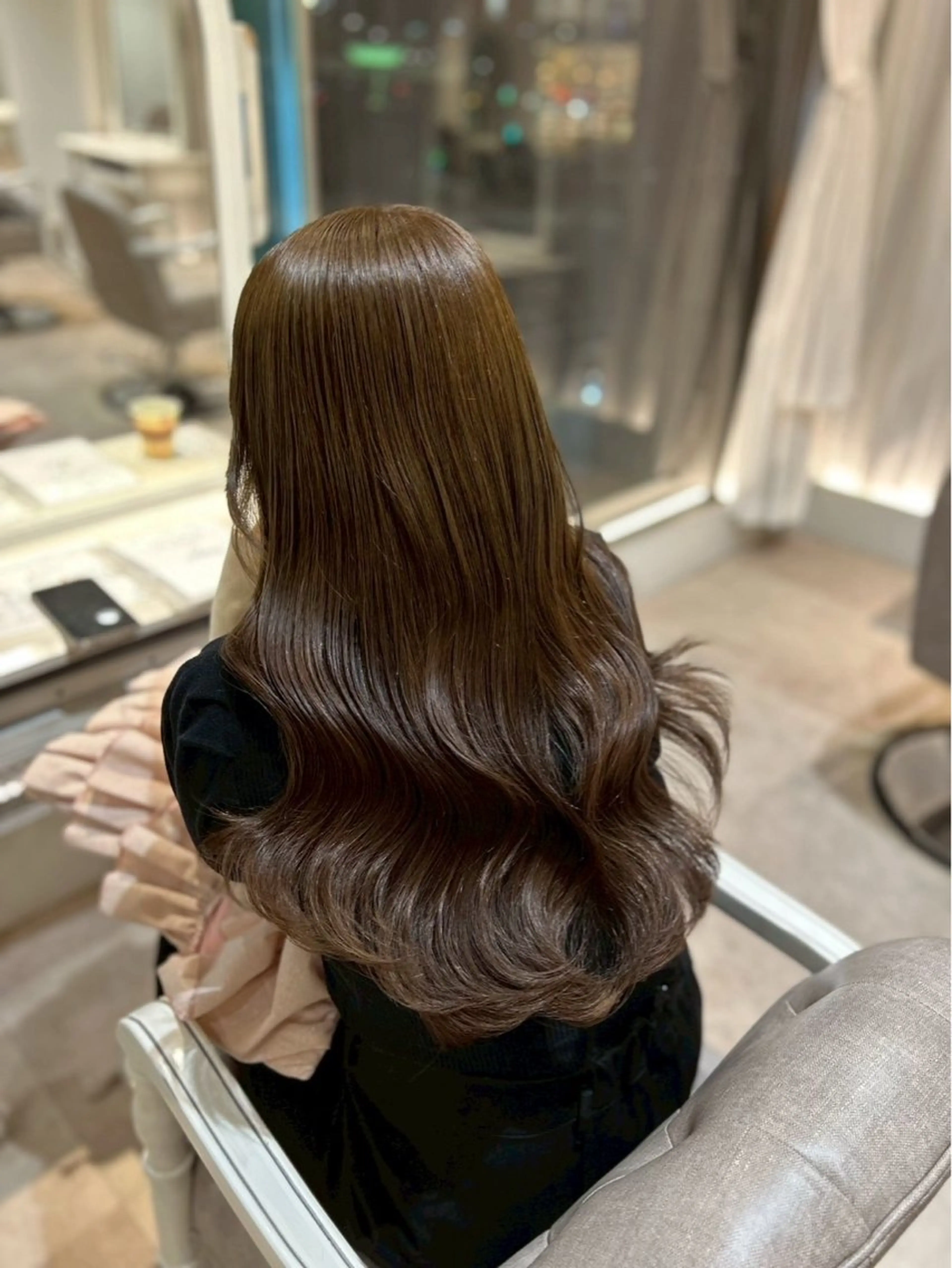 セミロング 似合わせカット ヘアカラー CLETO Licaのヘアスタイル