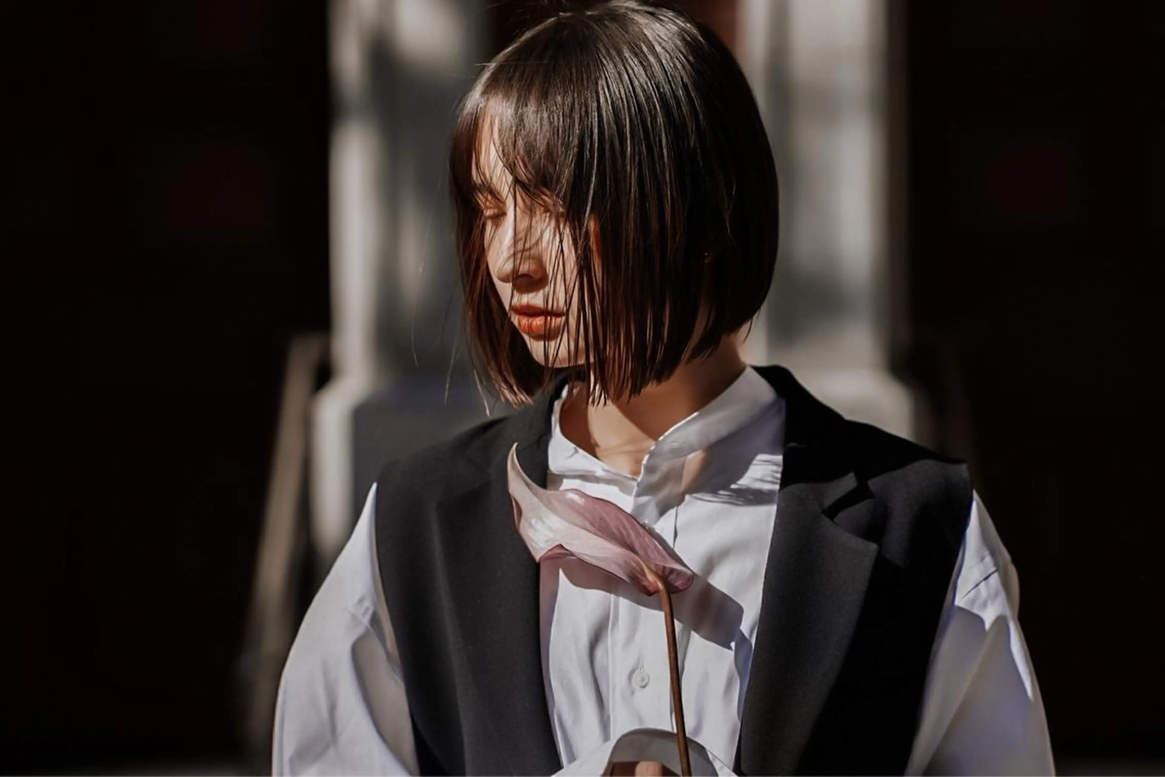 ショート カラー カット ヘアカラー トリートメント 🉐レイヤー/塩見 弘樹🉐渋谷のヘアスタイル