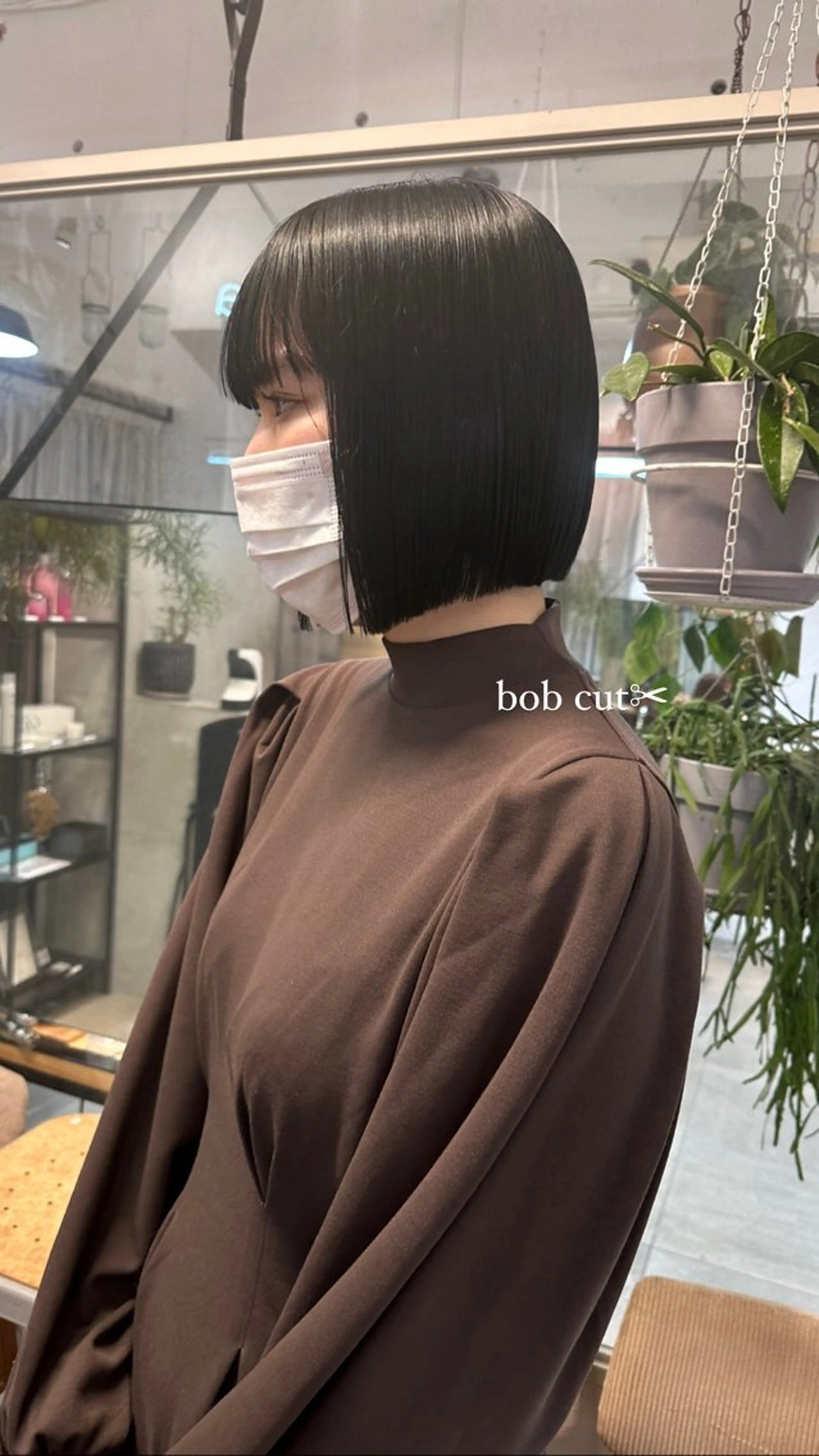 ショート REINA☁️透明感 カラー/ぷつっと♡のヘアスタイル