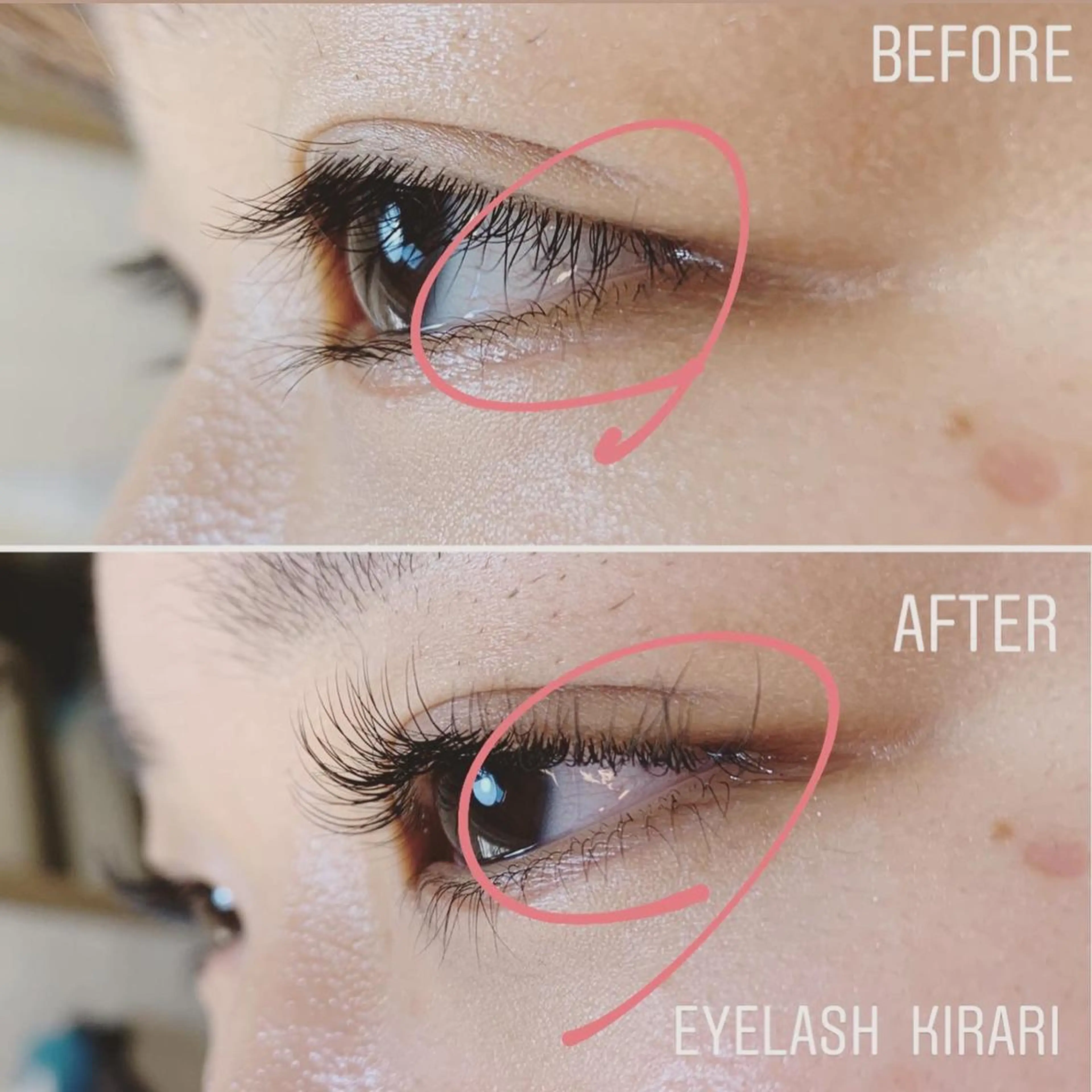 マツエク・マツパ 下まつげエクステ マツエク eyelash salon  kirari所属・岩間 優子のマツエク・マツパデザイン