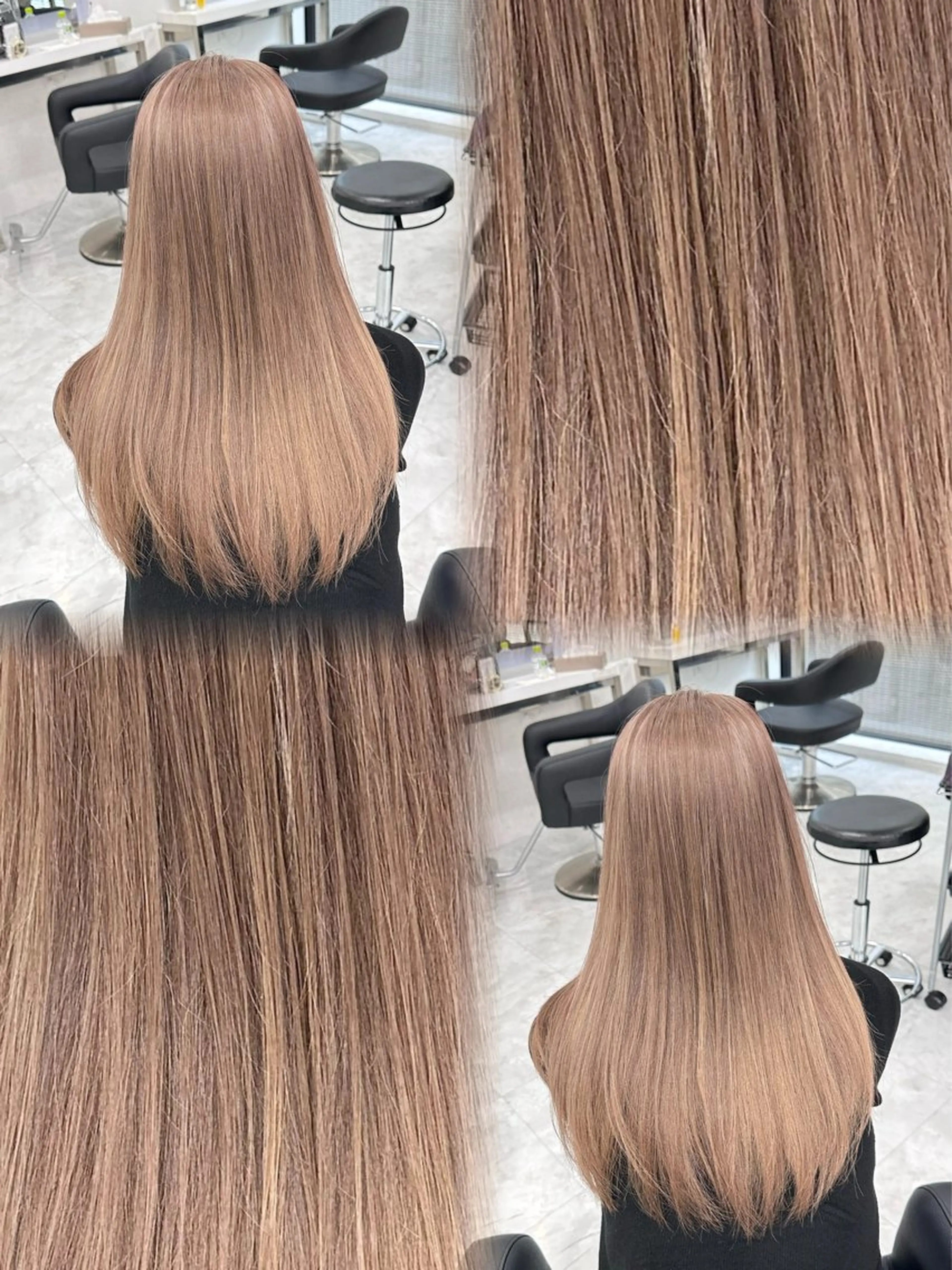 ロング カラー ダブルカラー ヘアカラー トリートメント ブリーチなし特化 美容師💖SAE💖のヘアスタイル