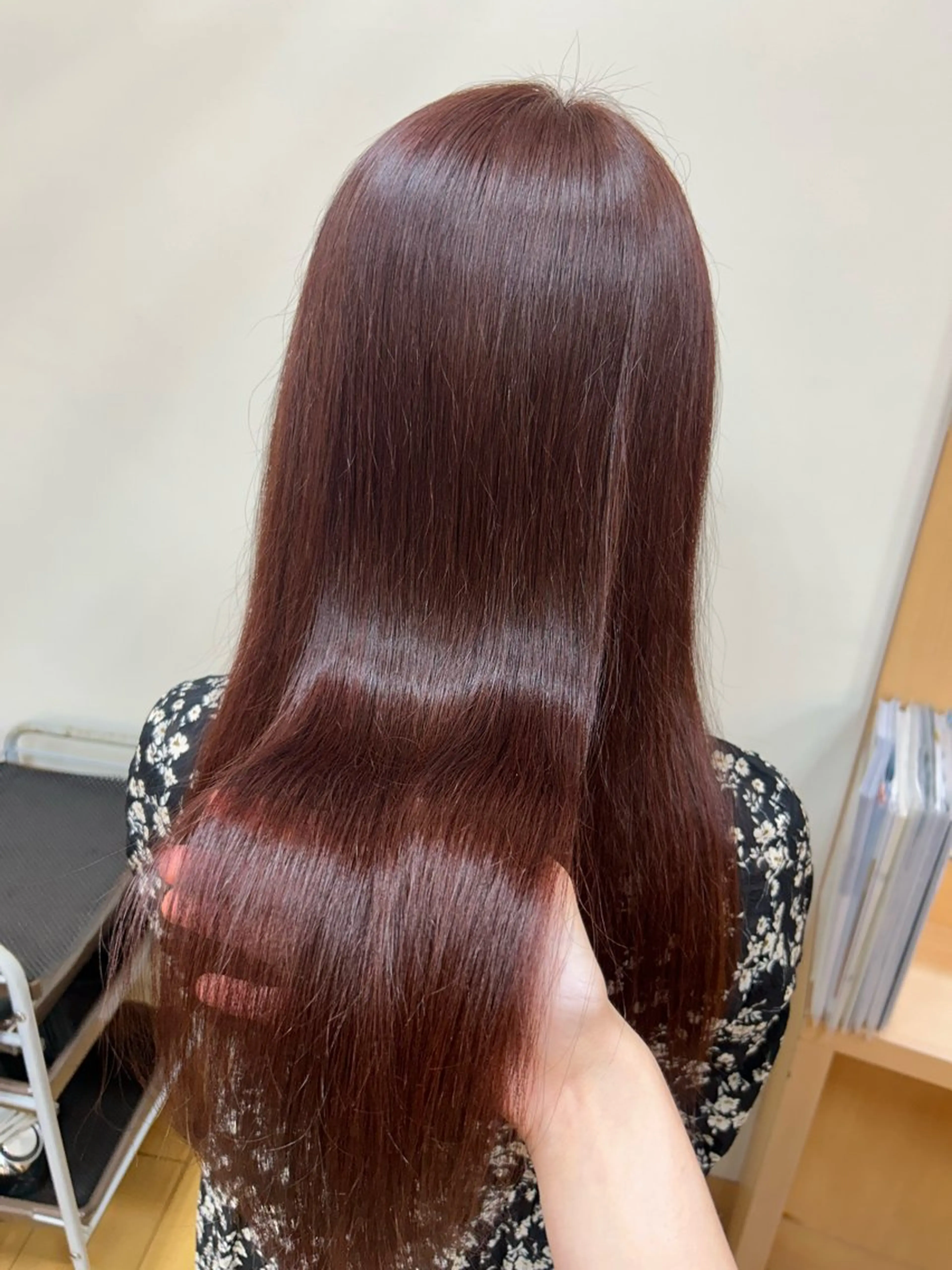 ロング カラー 髪質改善 カラーモデル募集中 🤍中島朱音🤍のヘアスタイル