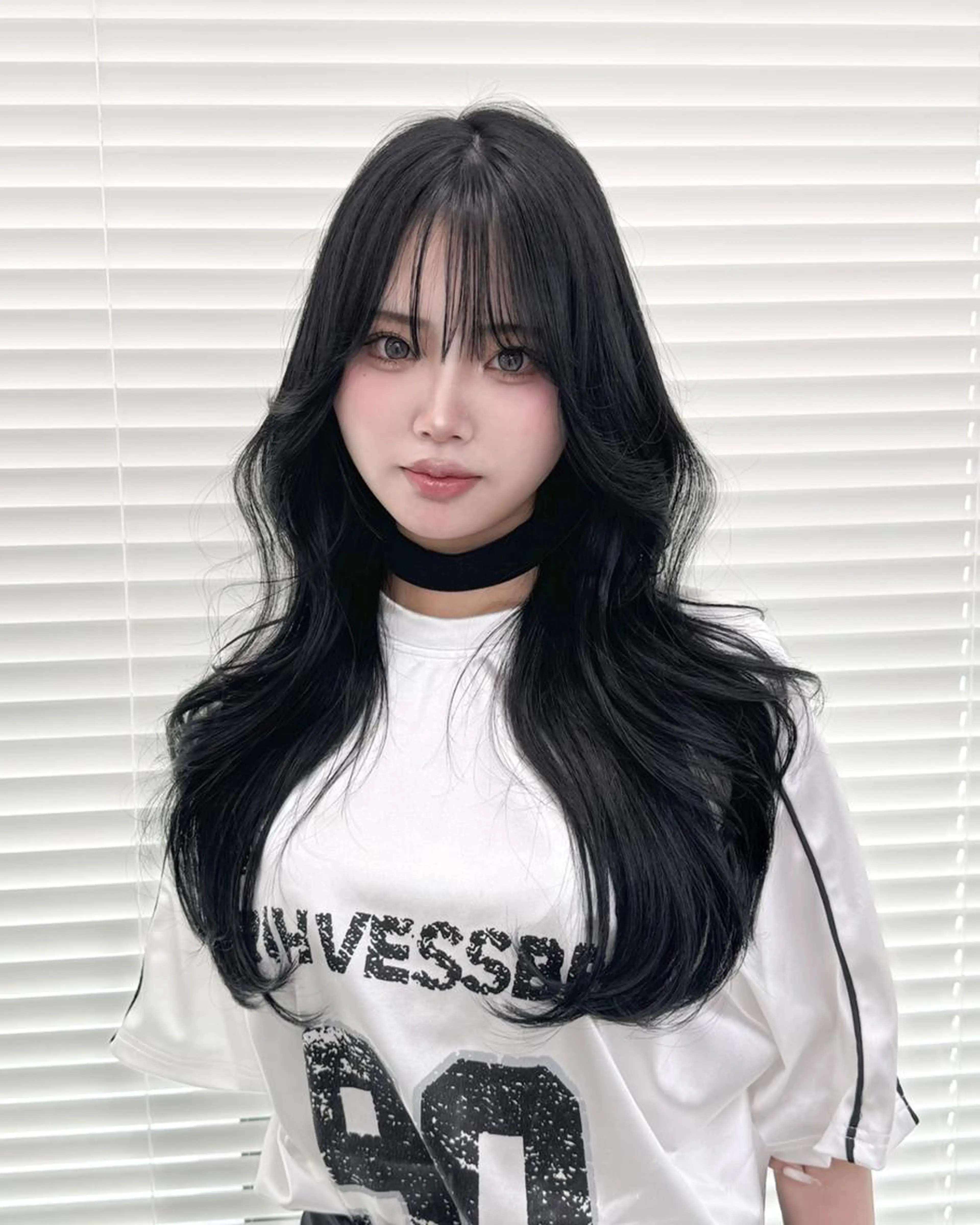 【🪽ミニモ学割でお得に🪽】トレンドのレイヤーカット🤍➕透明感に優れた韓国暗髪カラー➕オリジナルトリートメント🤍の写真