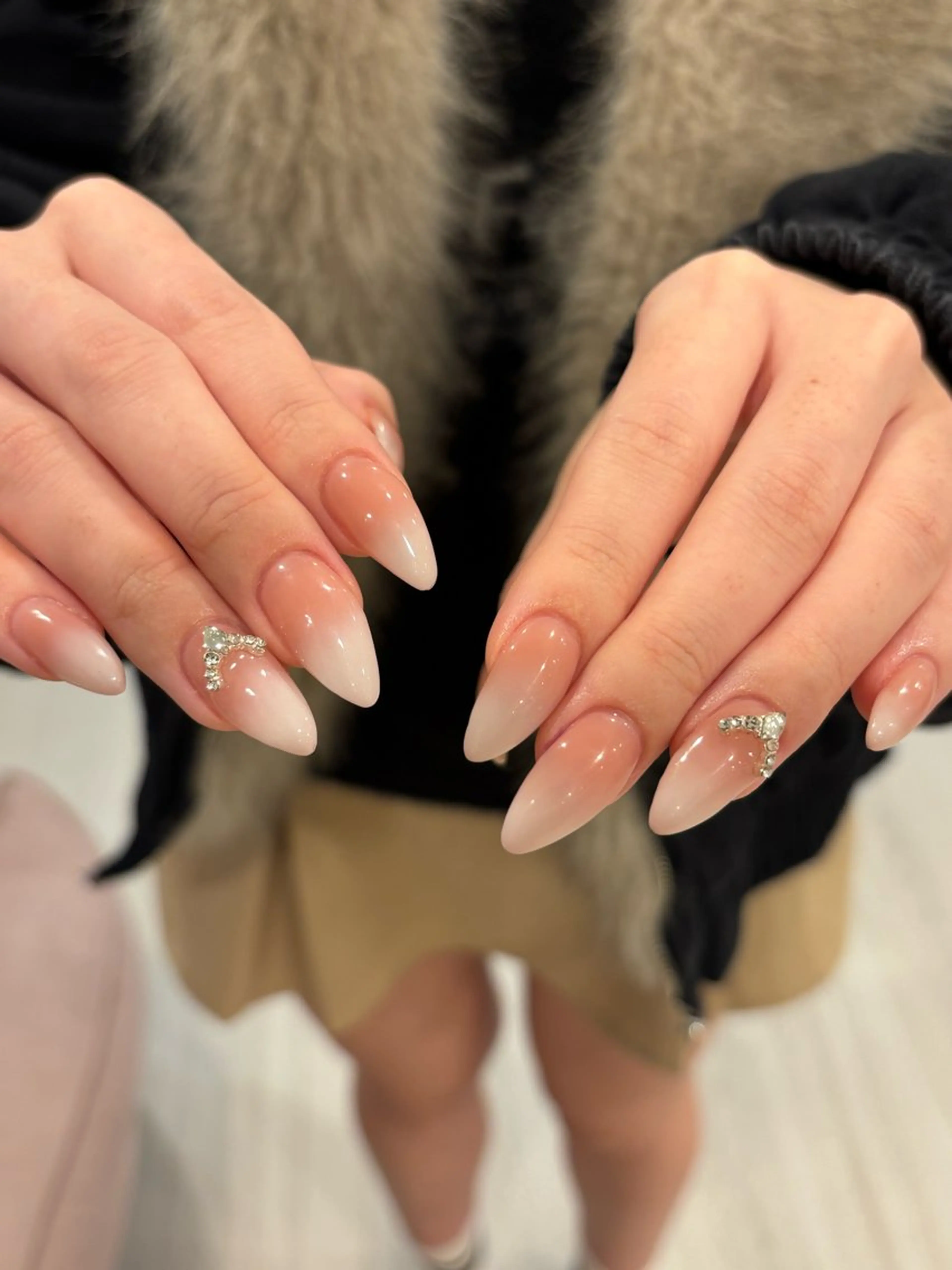 シンプル持ち込みデザイン💅パーツ2つ無料の写真