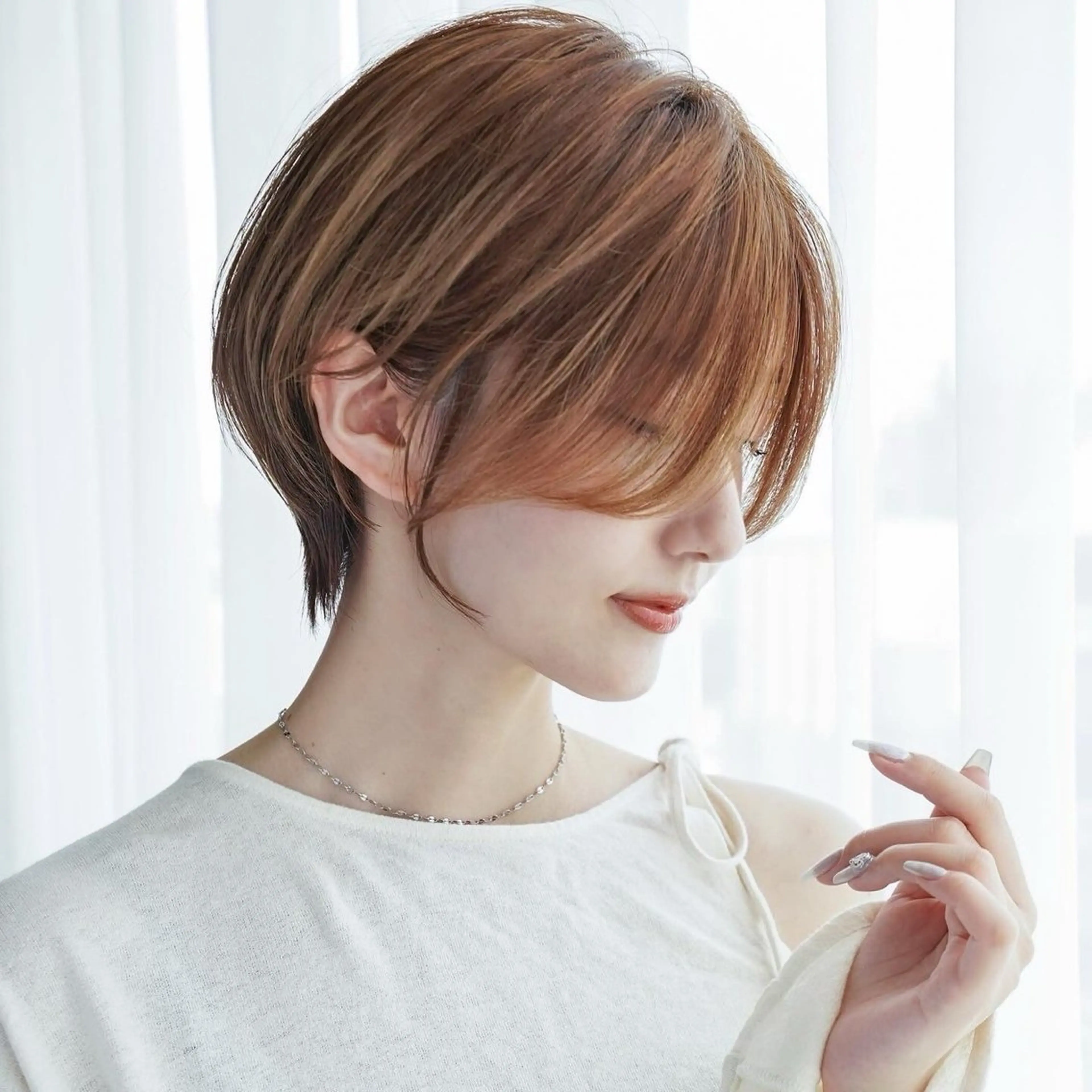 ショート ショートボブ ボブ 似合わせカット ショートヘア 韓国風 レイヤー/seiyaのヘアスタイル