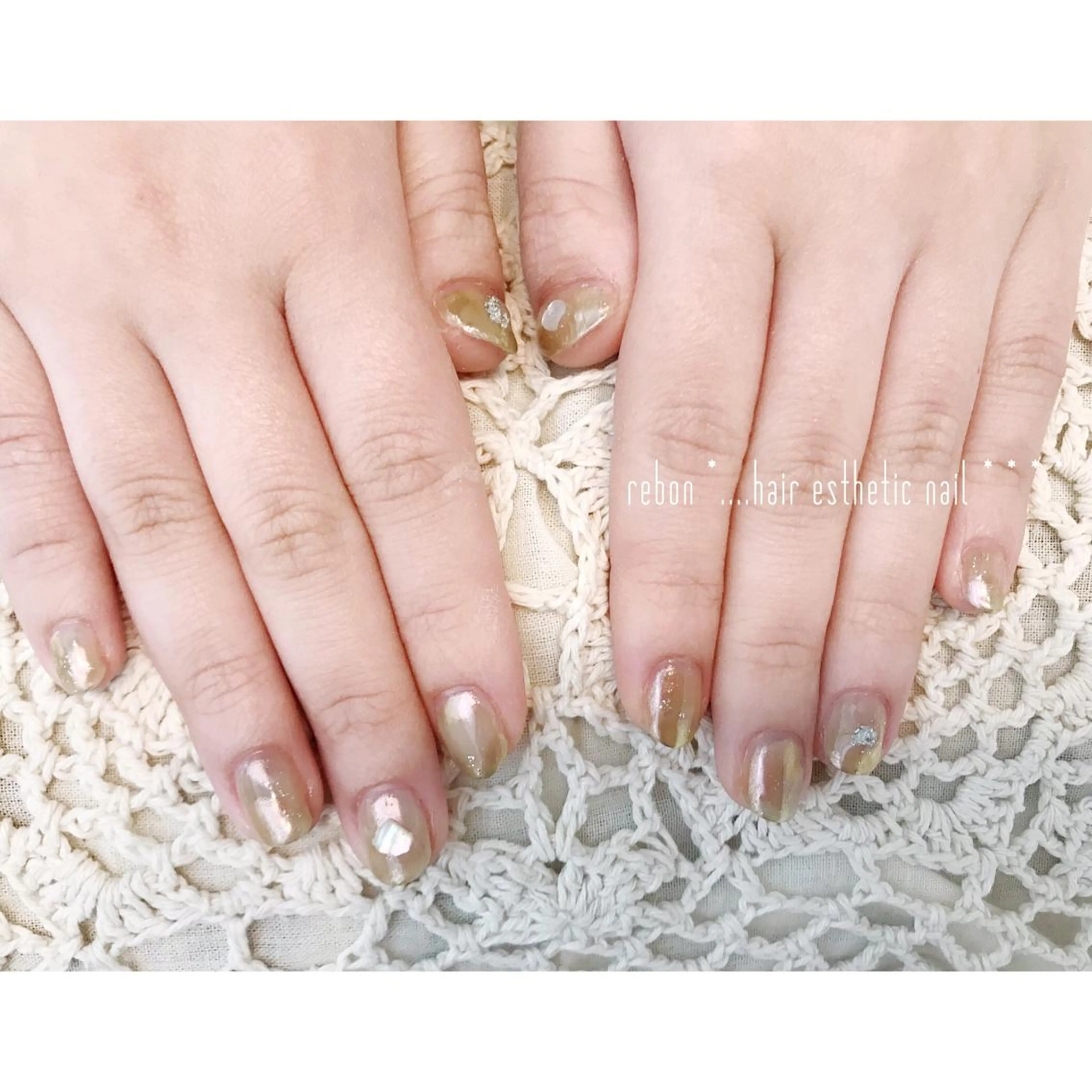 ネイル ハンドネイル フットネイル rebon＊ natsukiのネイルデザイン