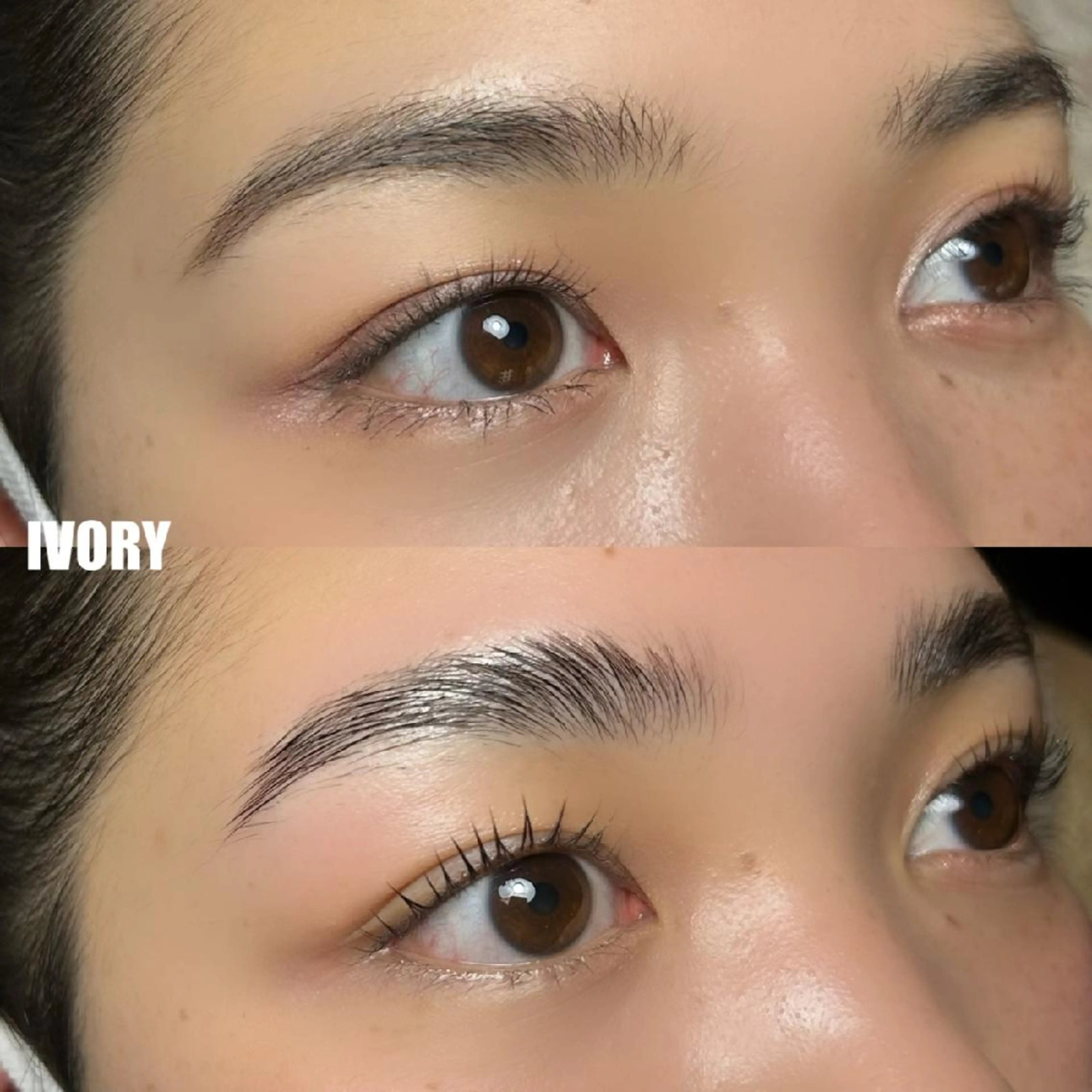 アイブロウ マツエク・マツパ アイボリー .のマツエク・マツパデザイン